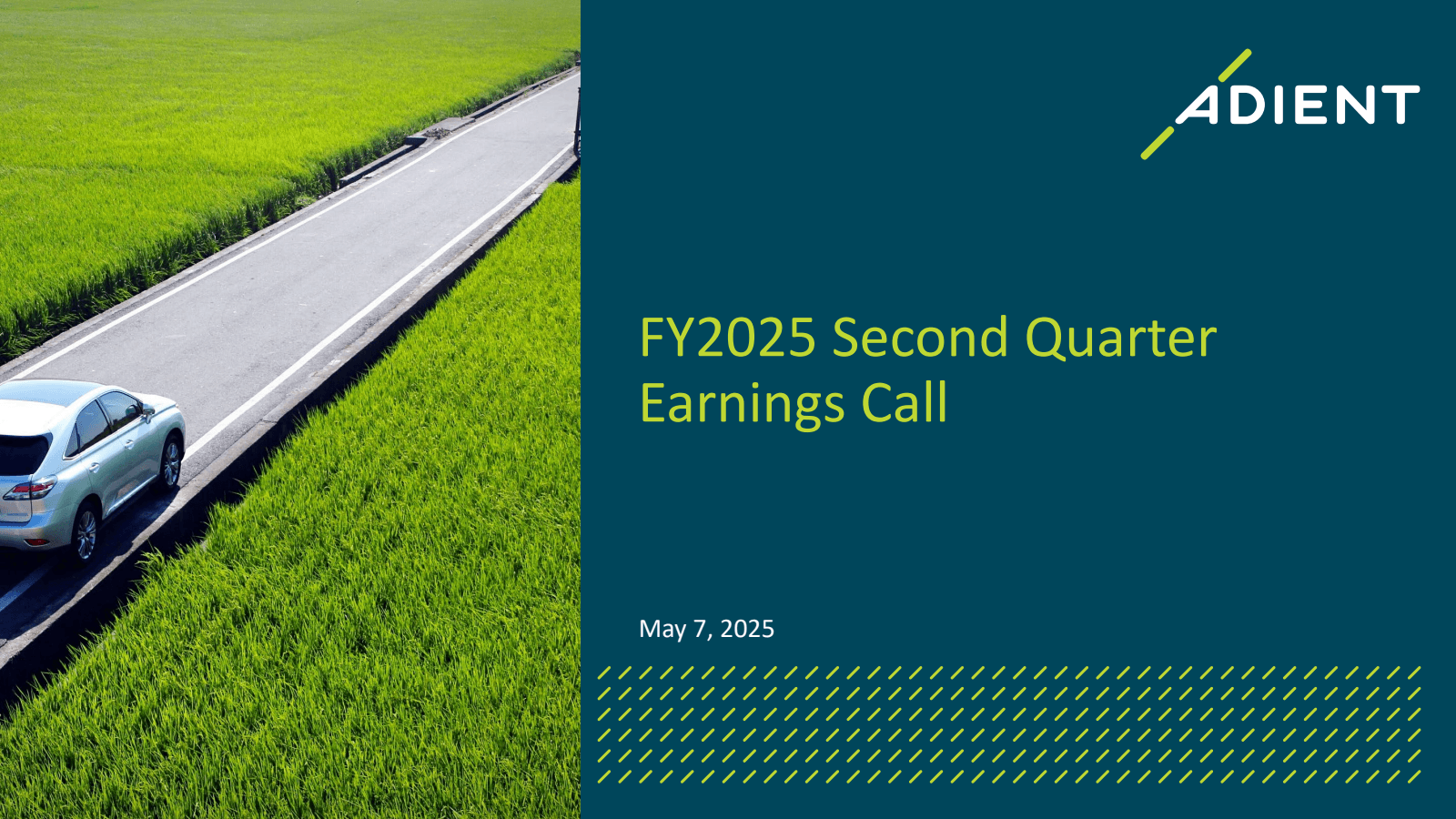 ADIENT 

FY2025 Seco