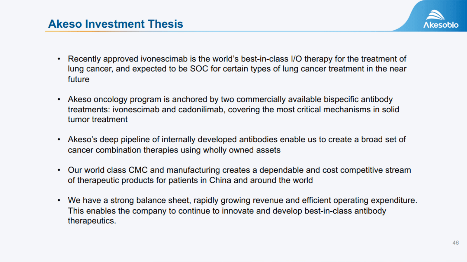 Akeso Investment The