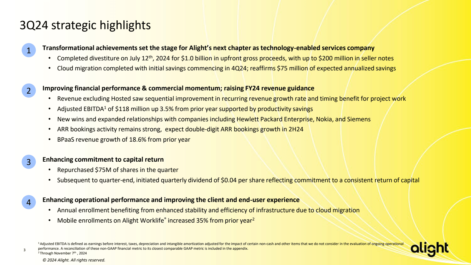 3Q24 strategic highl