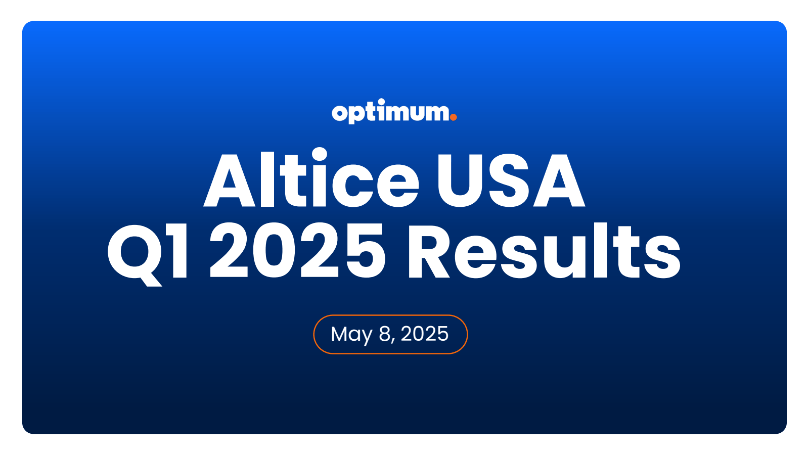 optimumⓇ 

Altice US