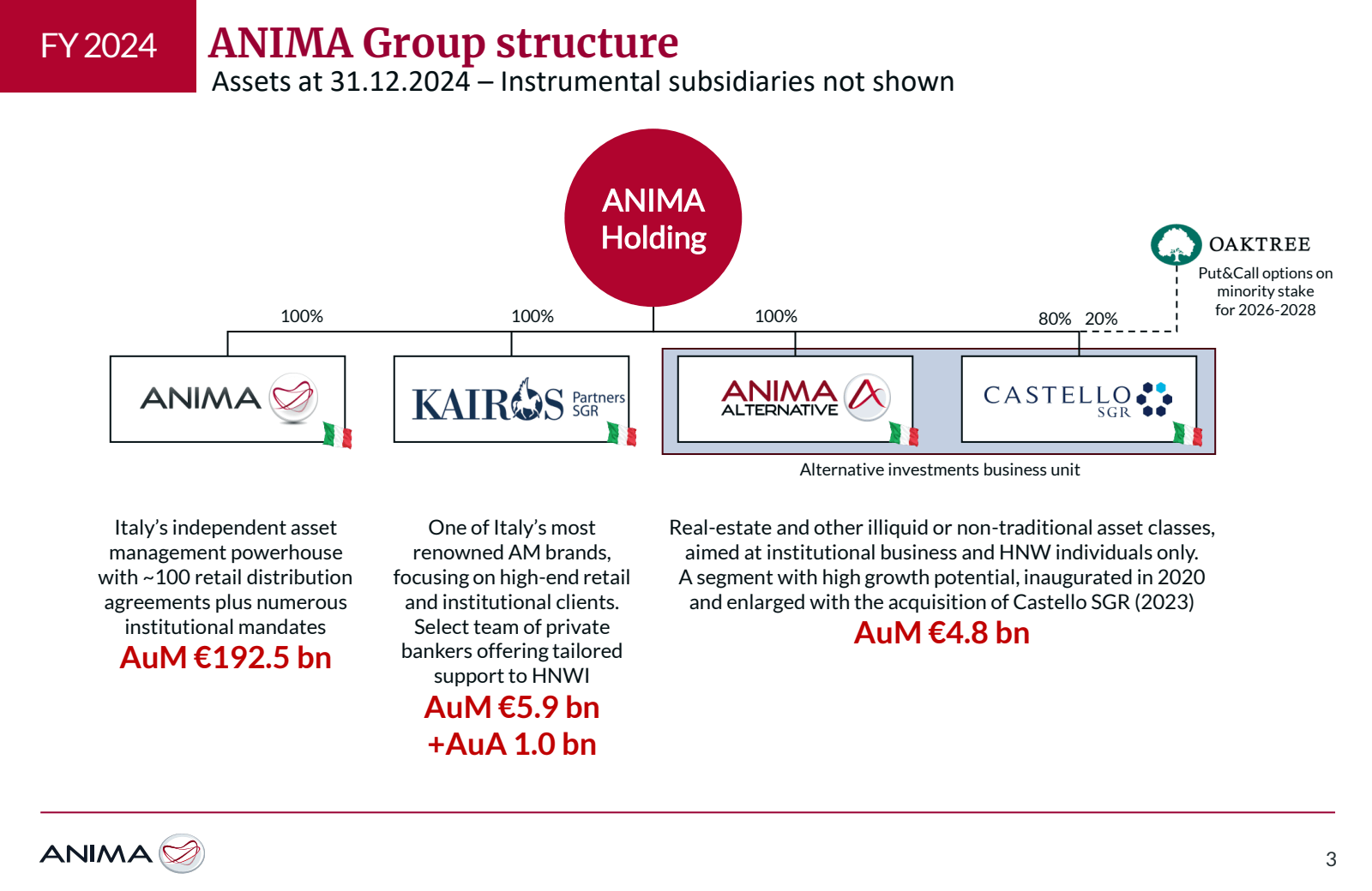 FY 2024 

ANIMA Grou
