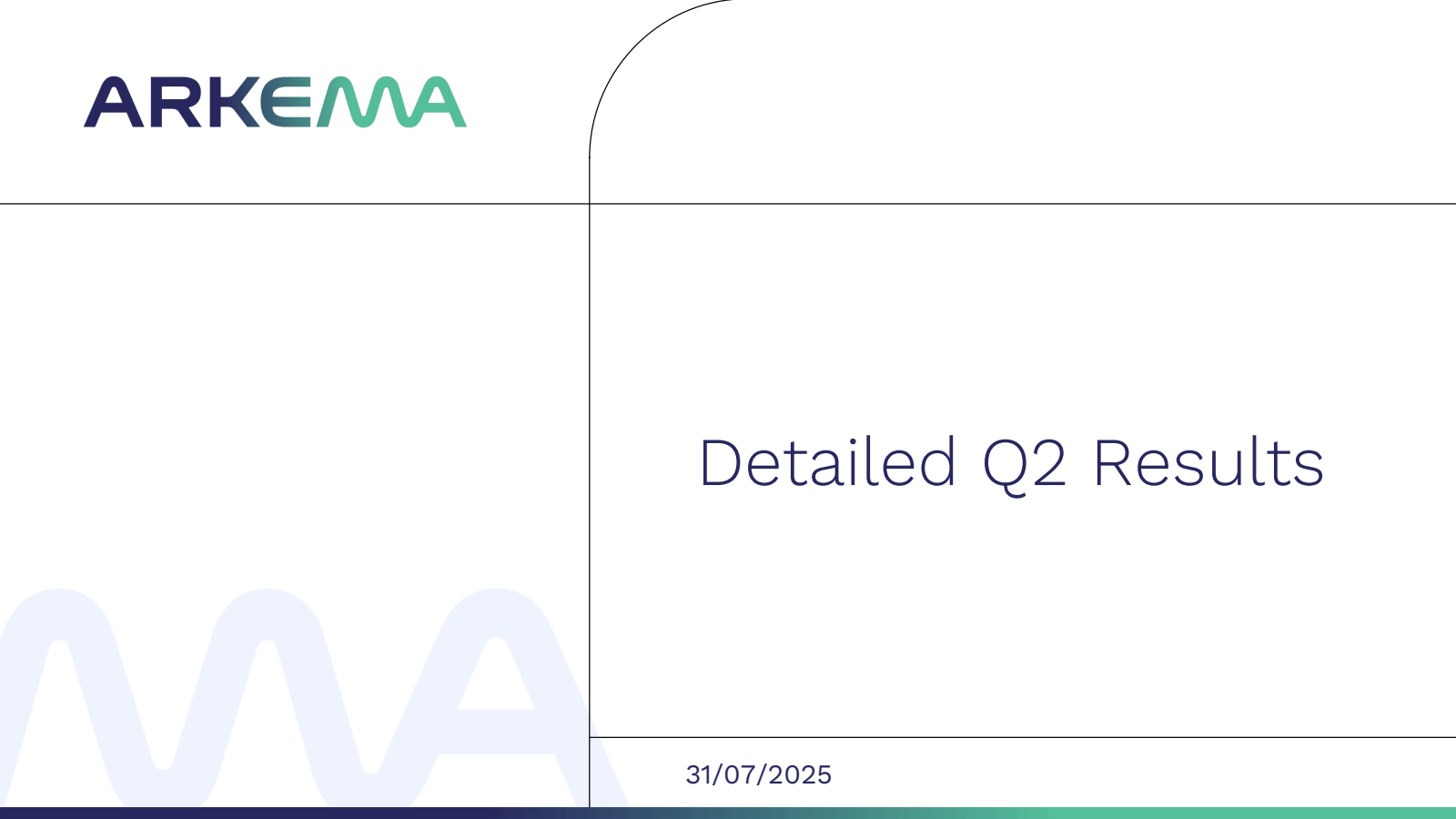 ARKEMA

Detailed Q2 