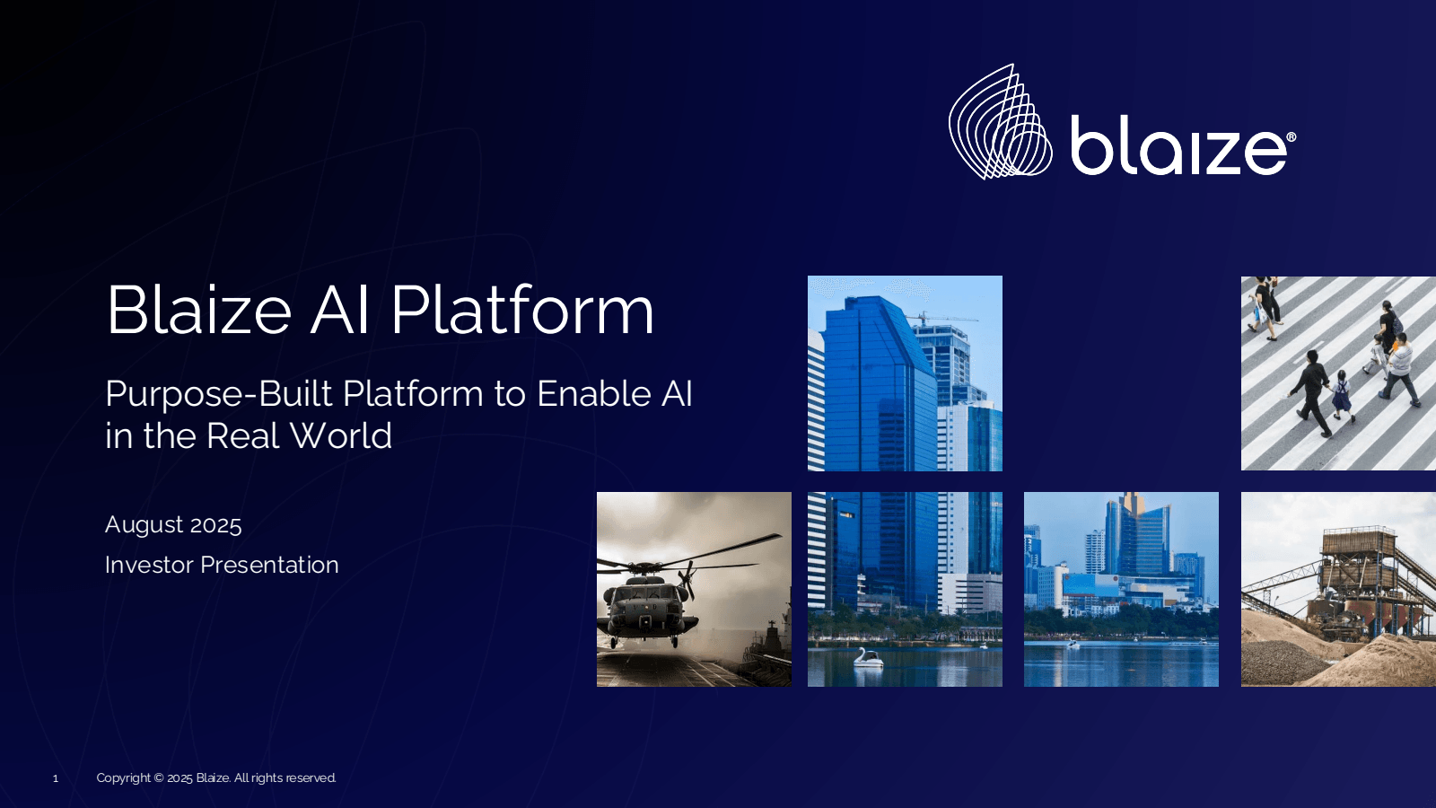 Blaize Al Platform

