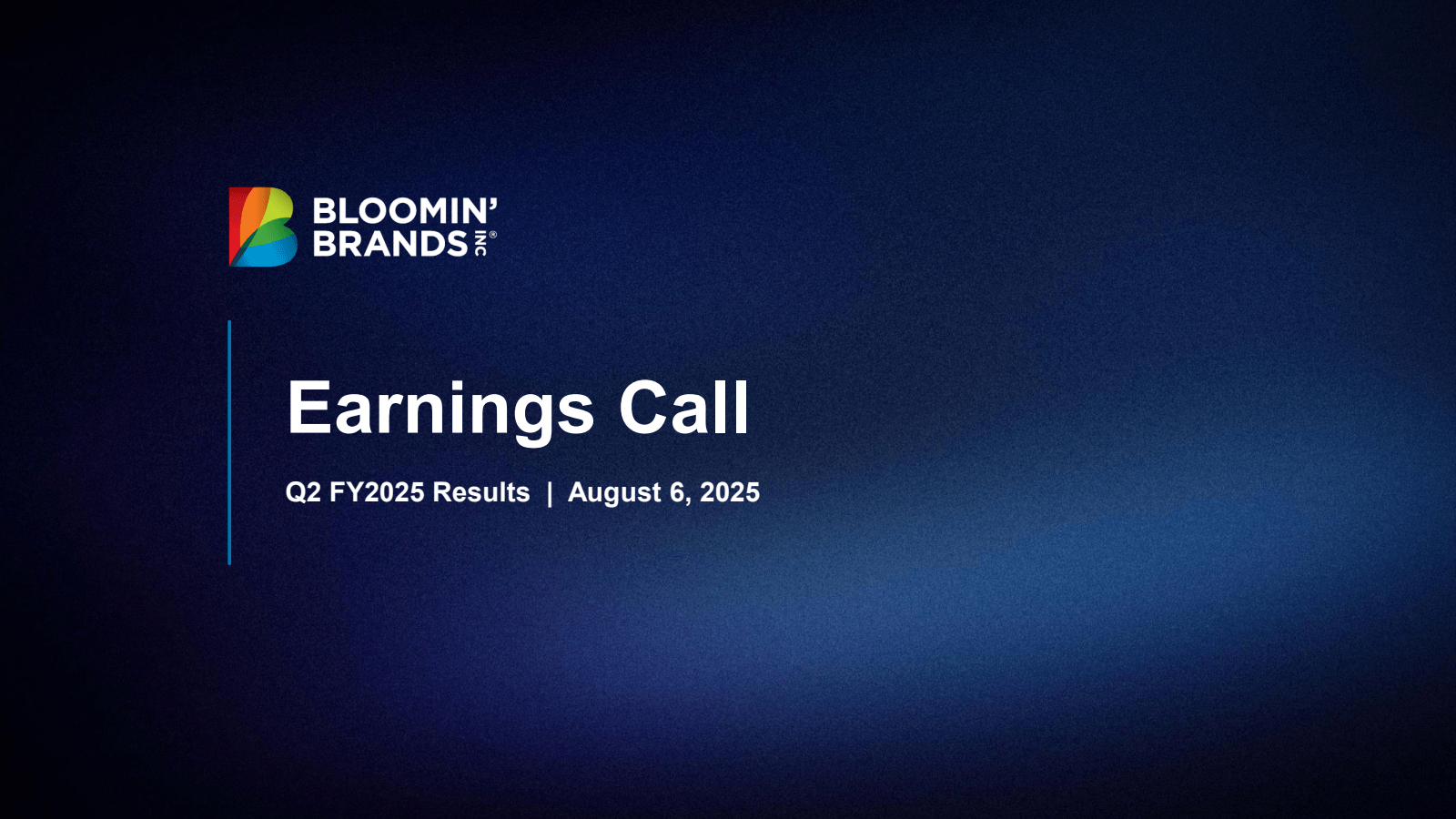 BLOOMIN ' BRANDSⓇ

E