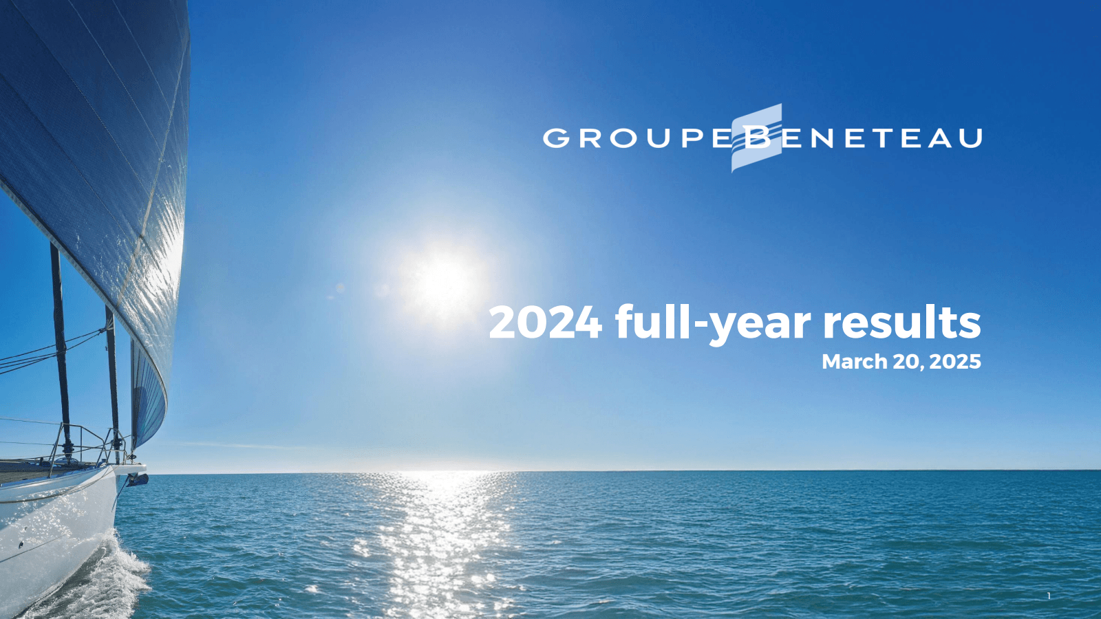 GROUPE BENETEAU 

20