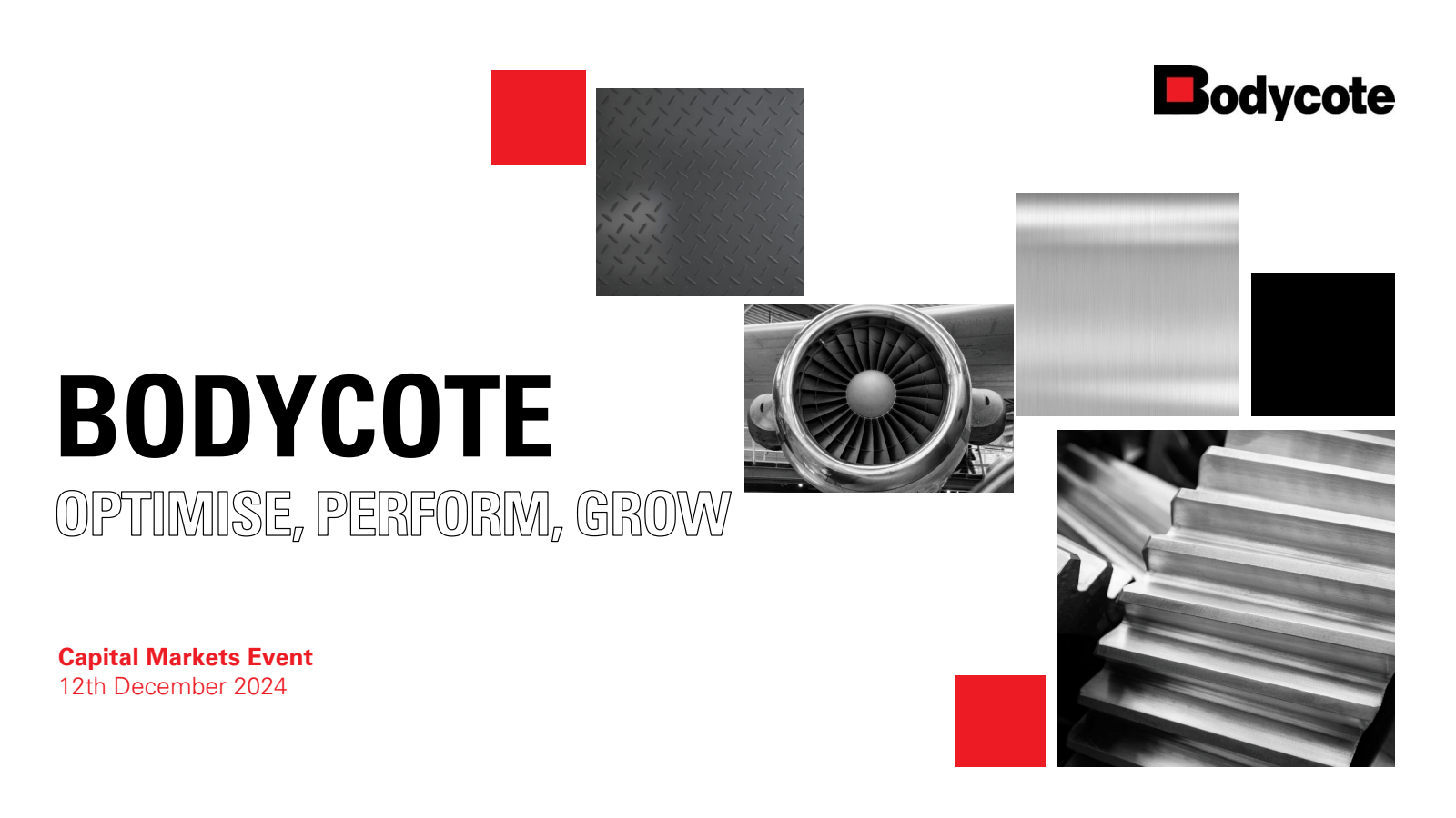 BODYCOTE 
OPTIMISE ,