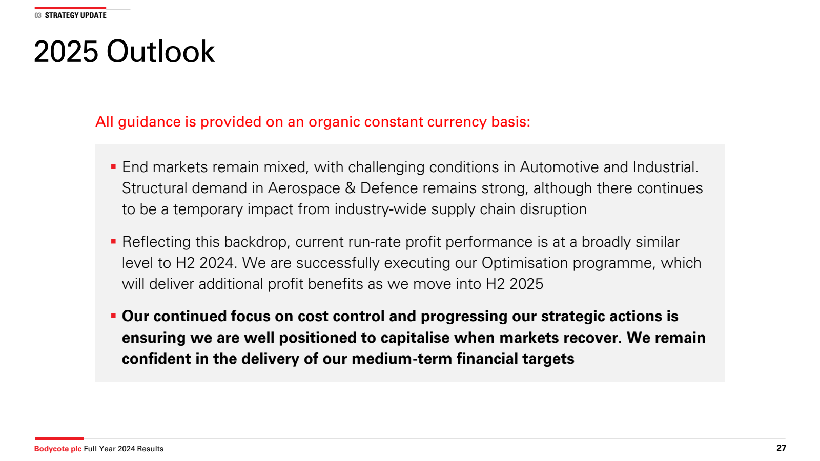 03 STRATEGY UPDATE 
