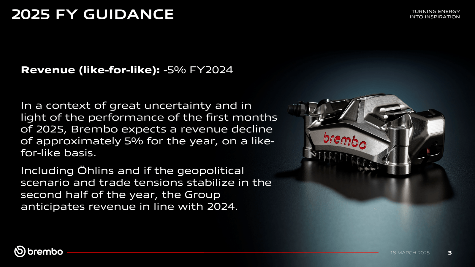 2025 FY GUIDANCE 

R