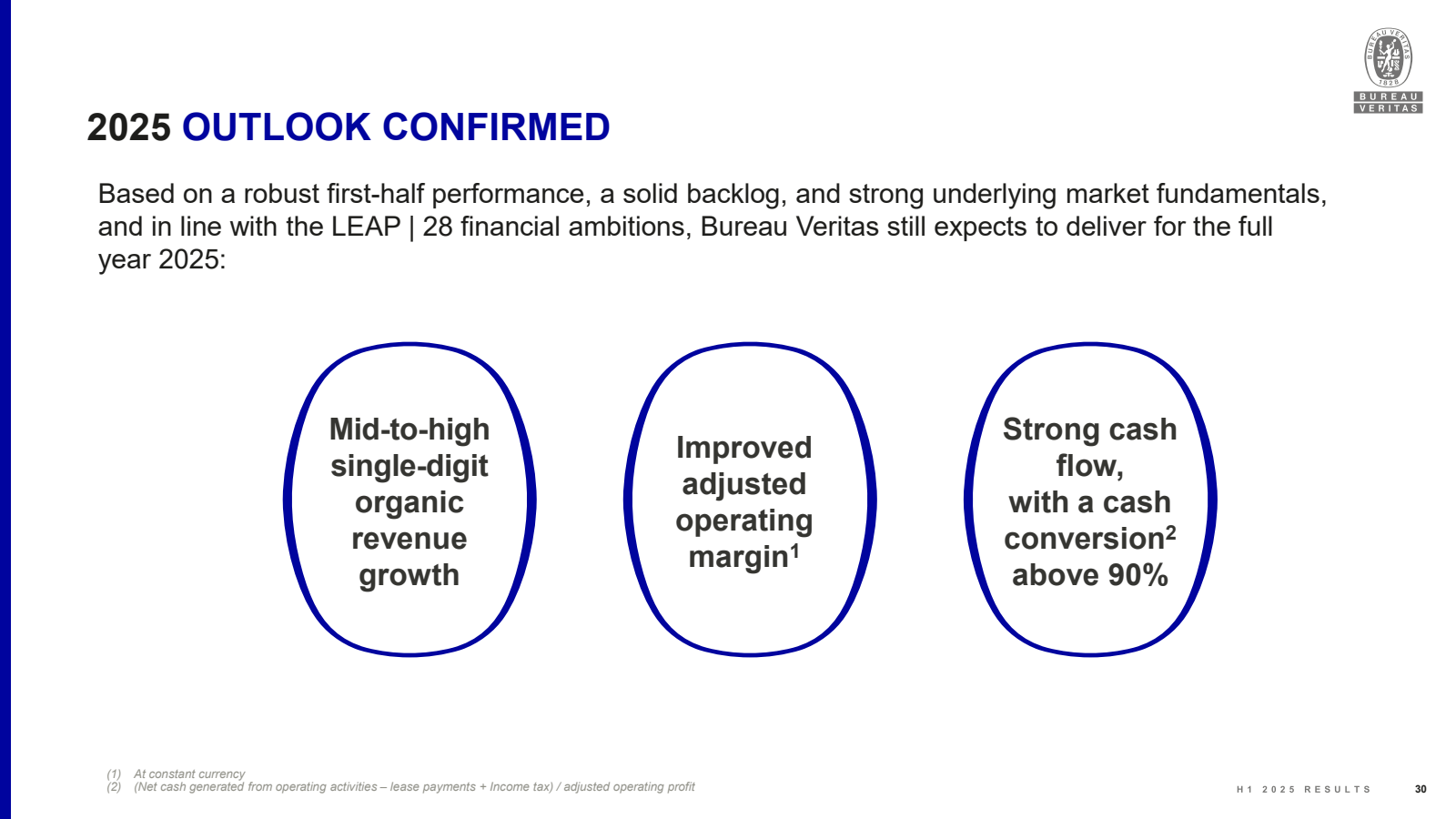 2025 OUTLOOK CONFIRM