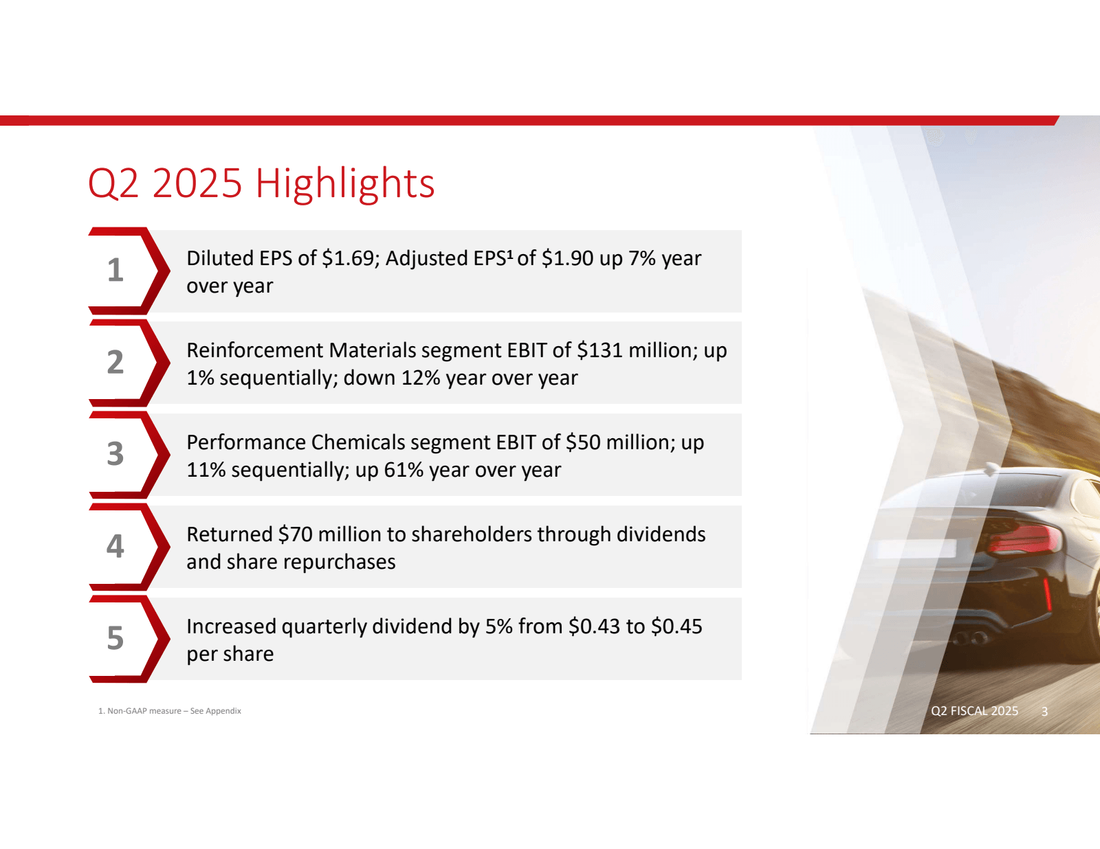 Q2 2025 Highlights 

