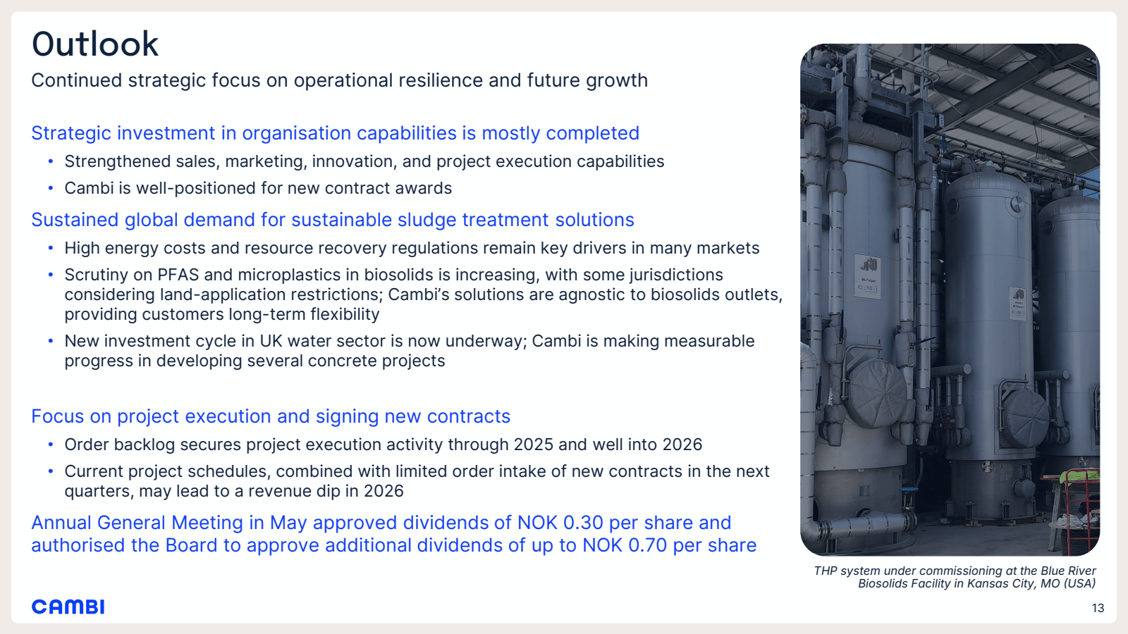 Outlook

Continued s