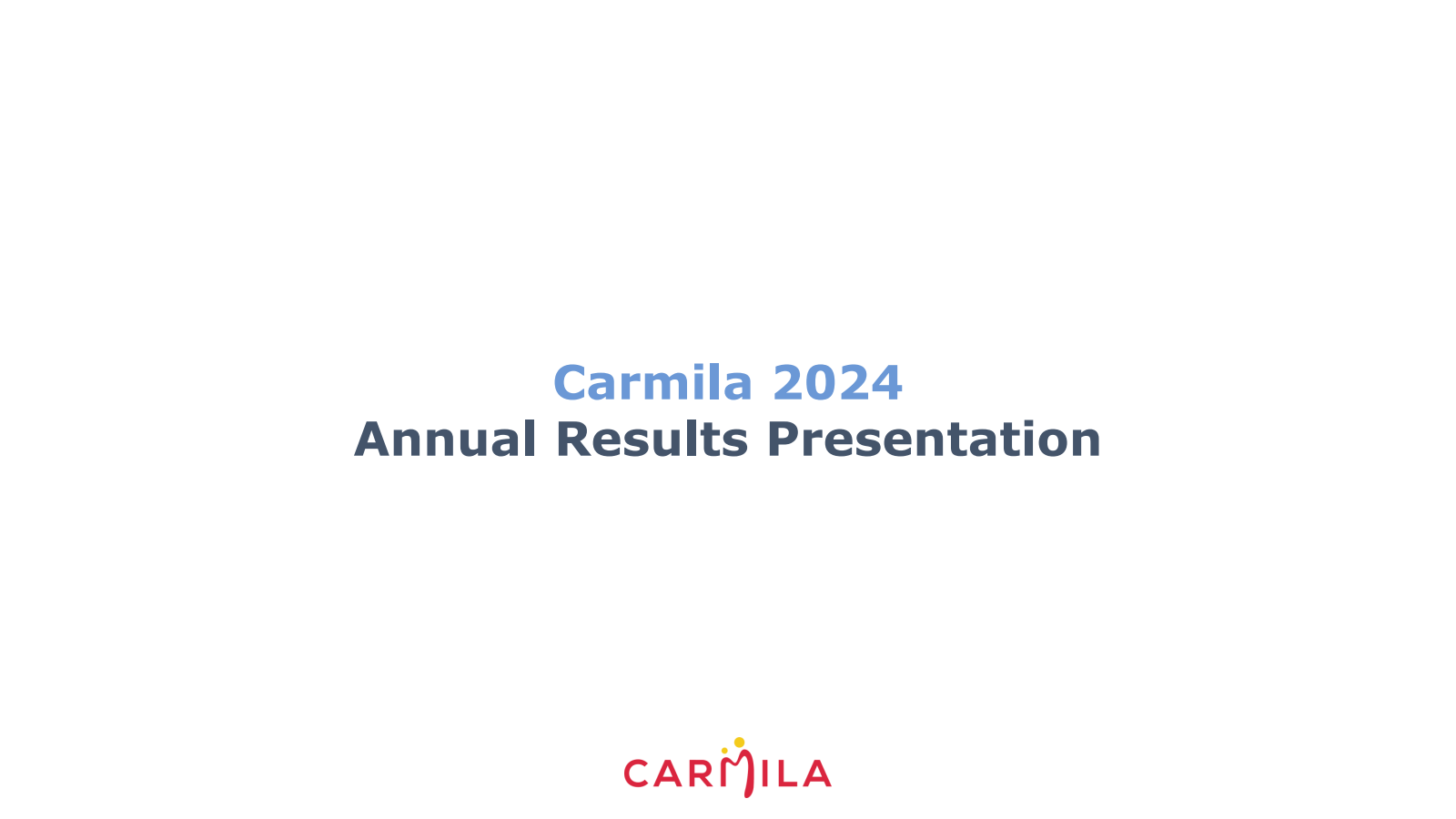 Carmila 2024 

Annua