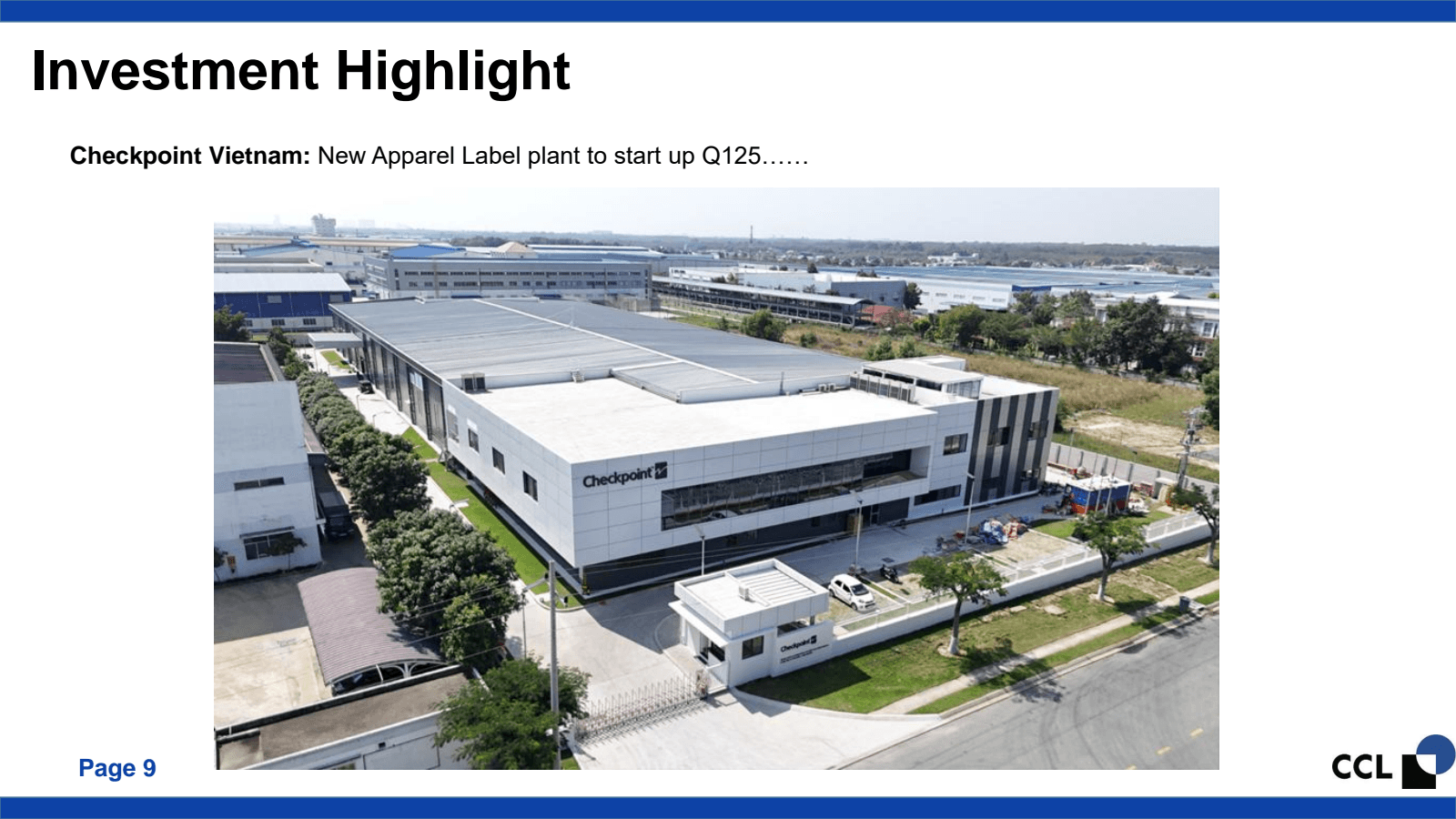 Investment Highlight