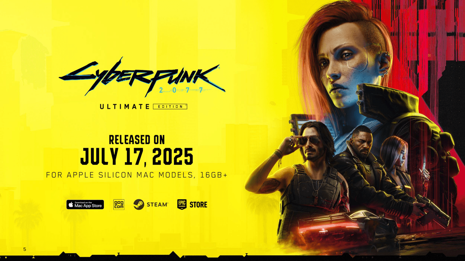 5

CYBERFUNK

2077

