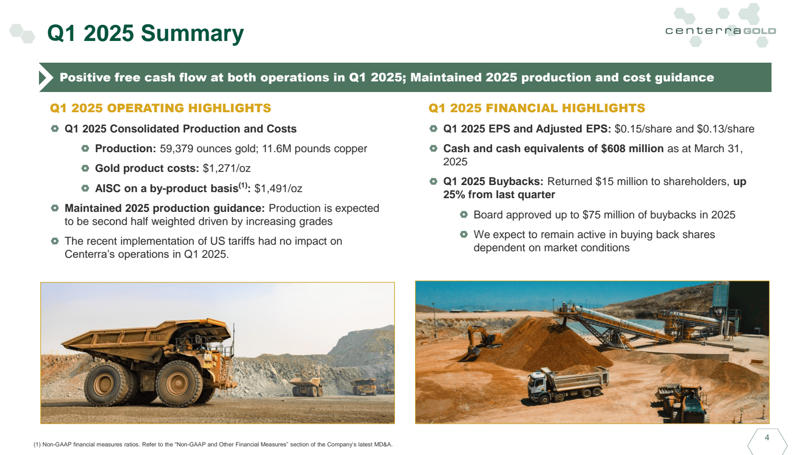 Q1 2025 Summary 

ce