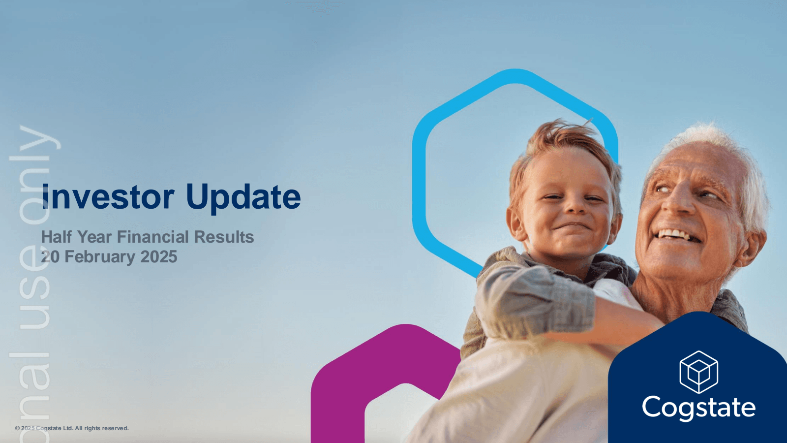 investor Update 
Hal