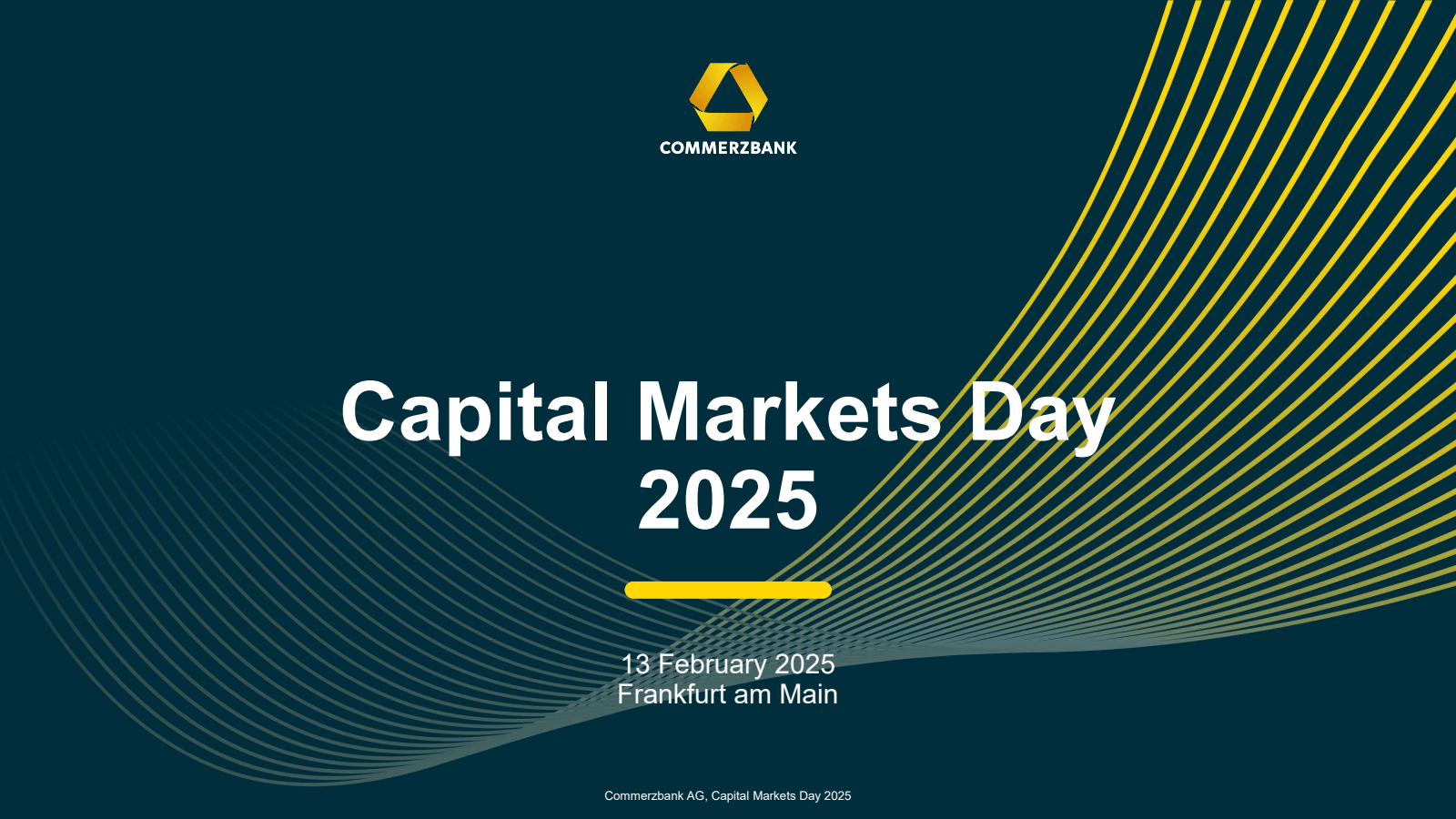 Δ 
COMMERZBANK 

Cap