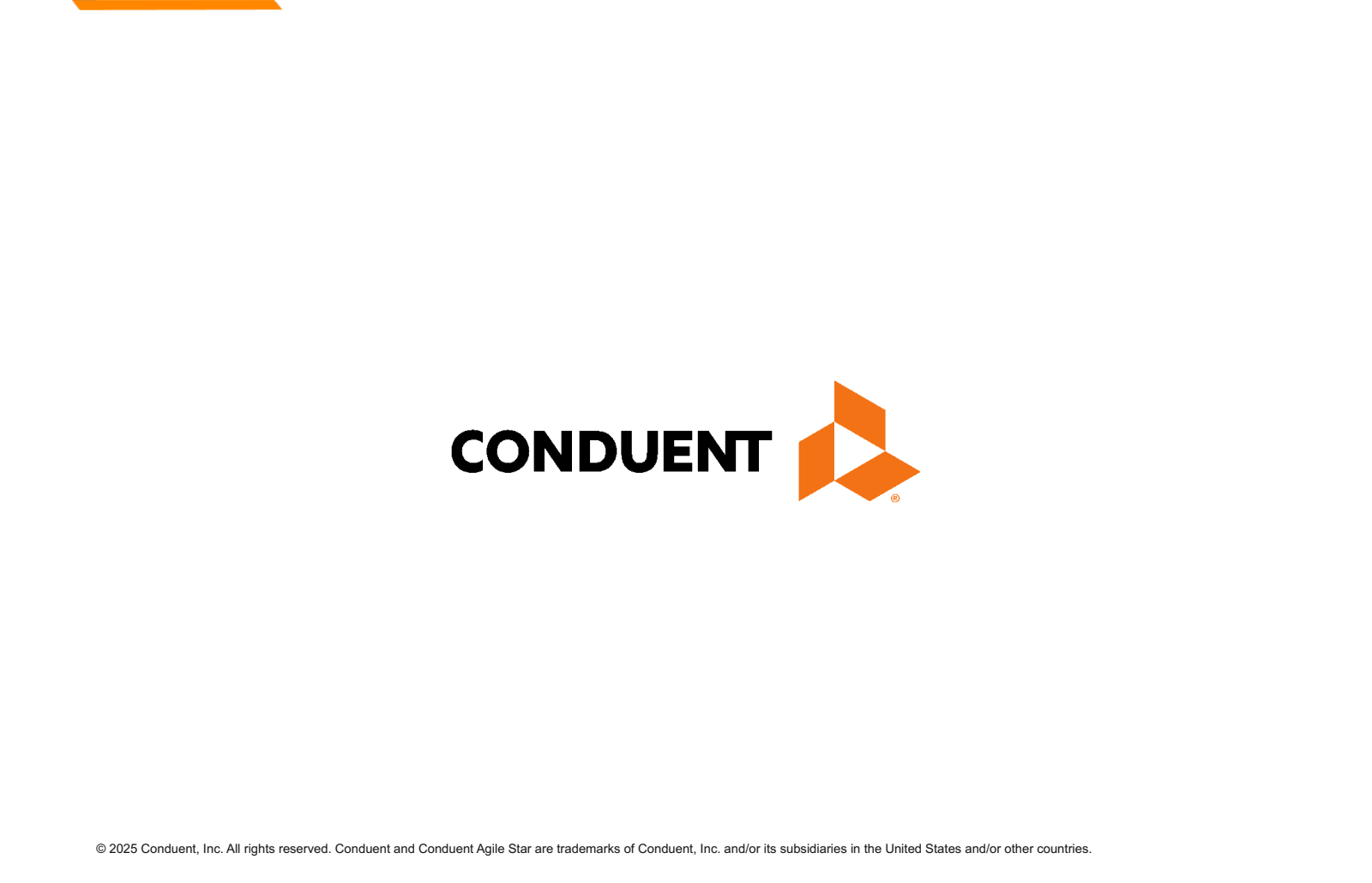 CONDUENT 

© 2025 Co