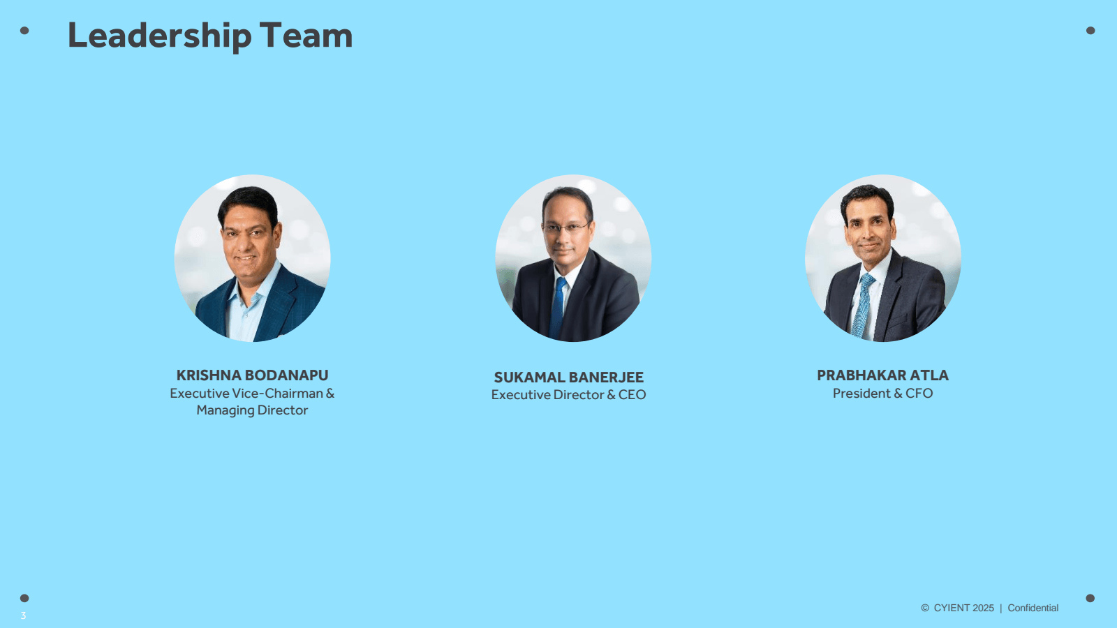 •

Leadership Team

