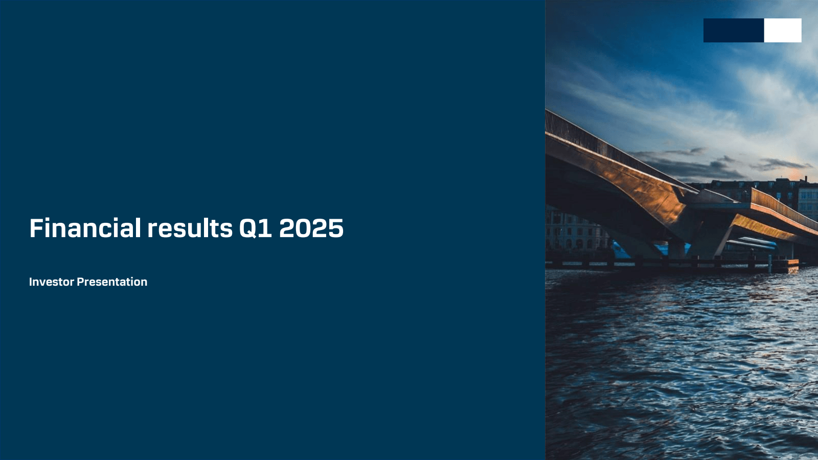 Financial results Q1