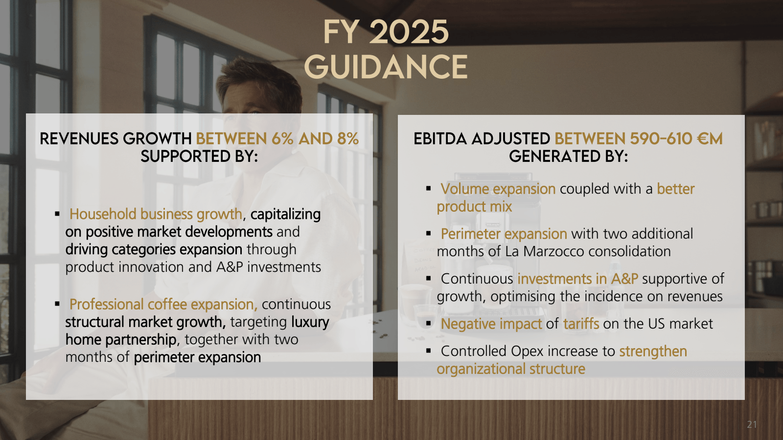 FY 2025 GUIDANCE

RE