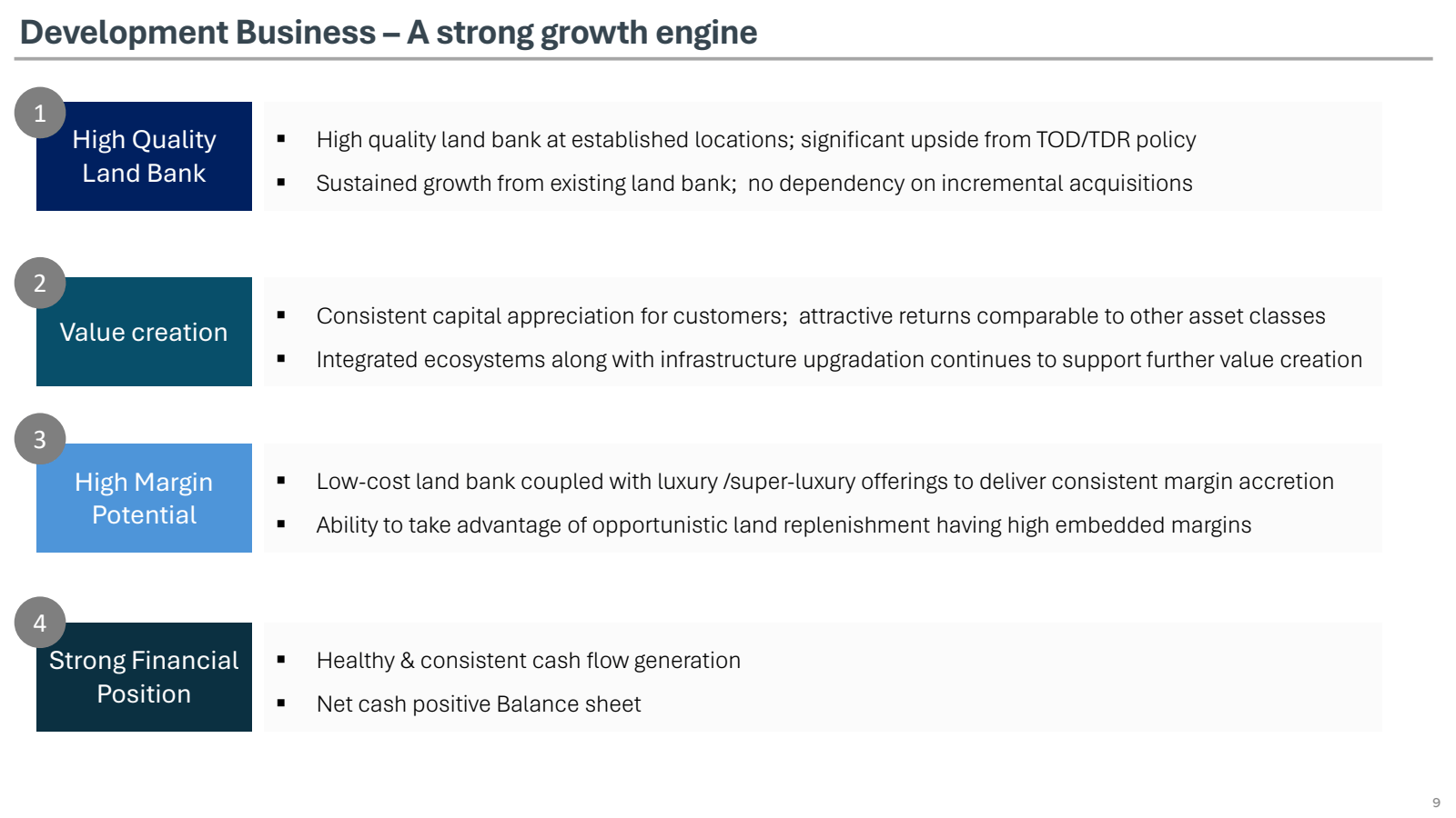 Development Business