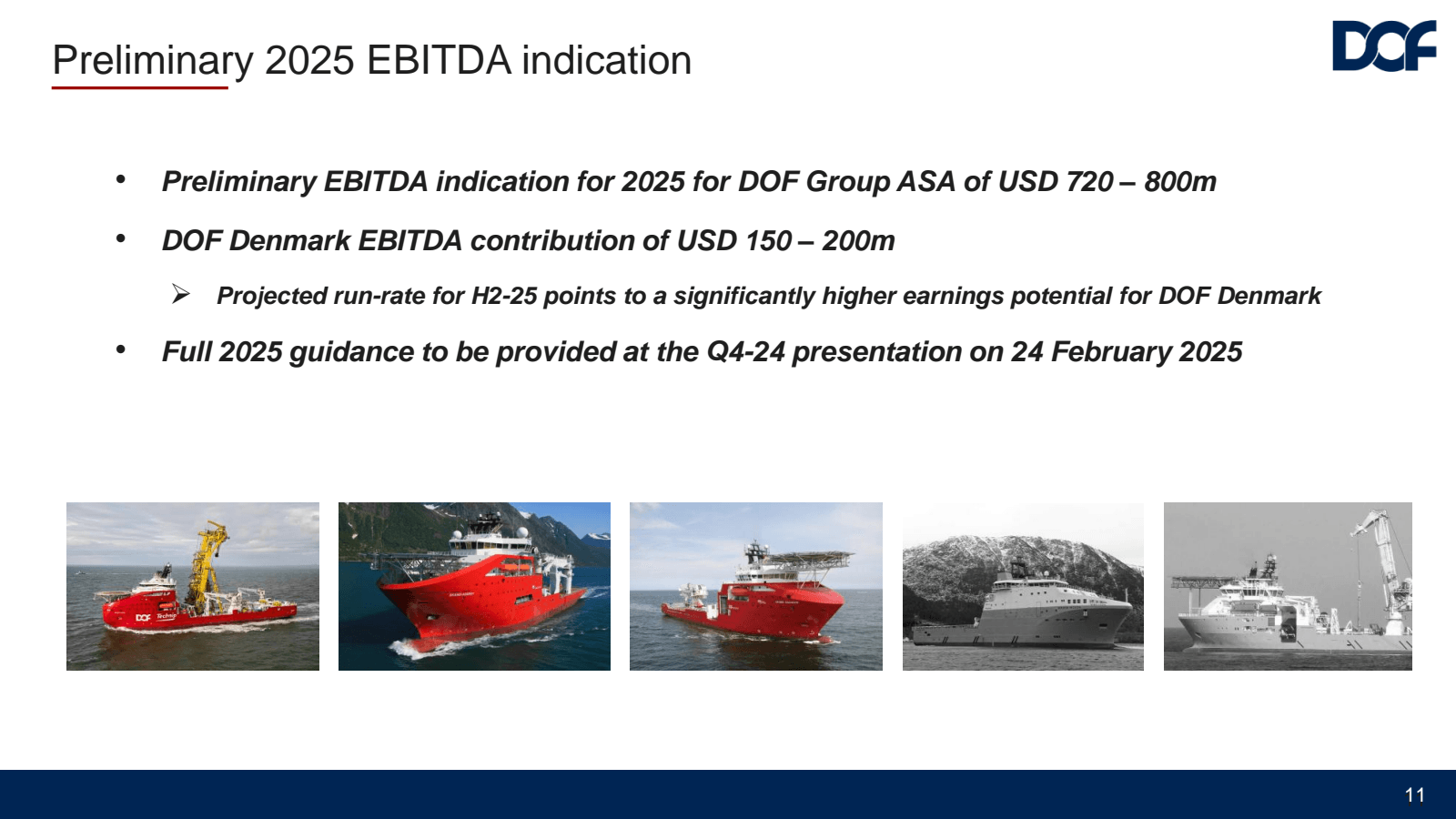 Preliminary 2025 EBI