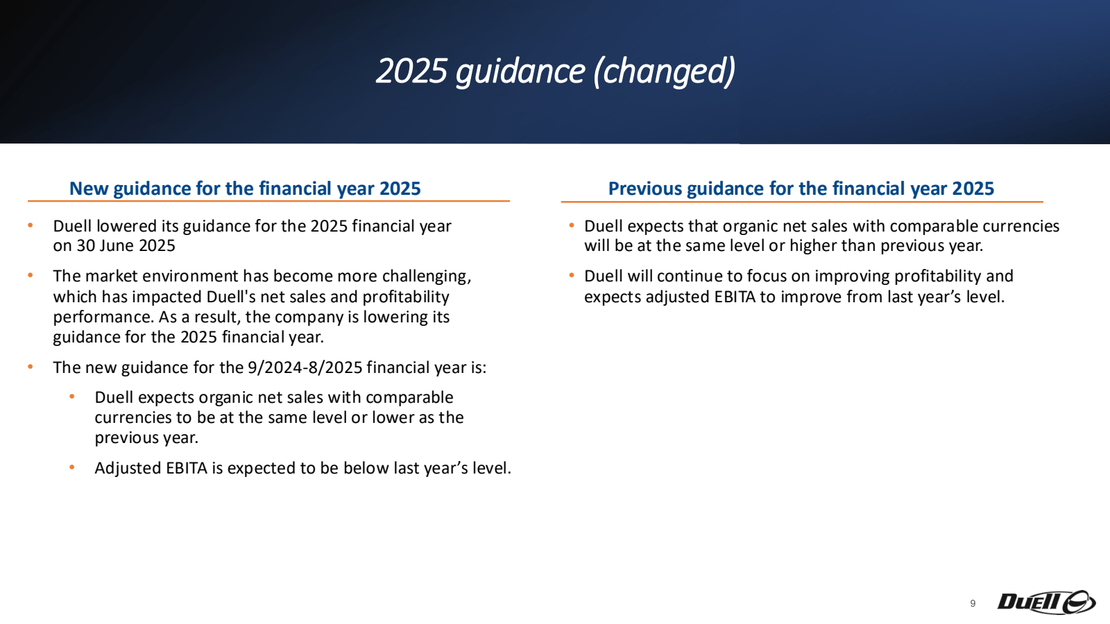 2025 guidance ( chan