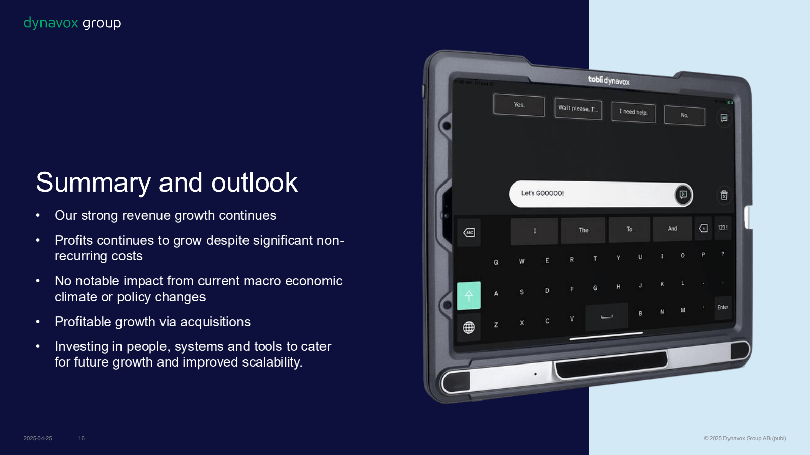 dynavox group 

Summ