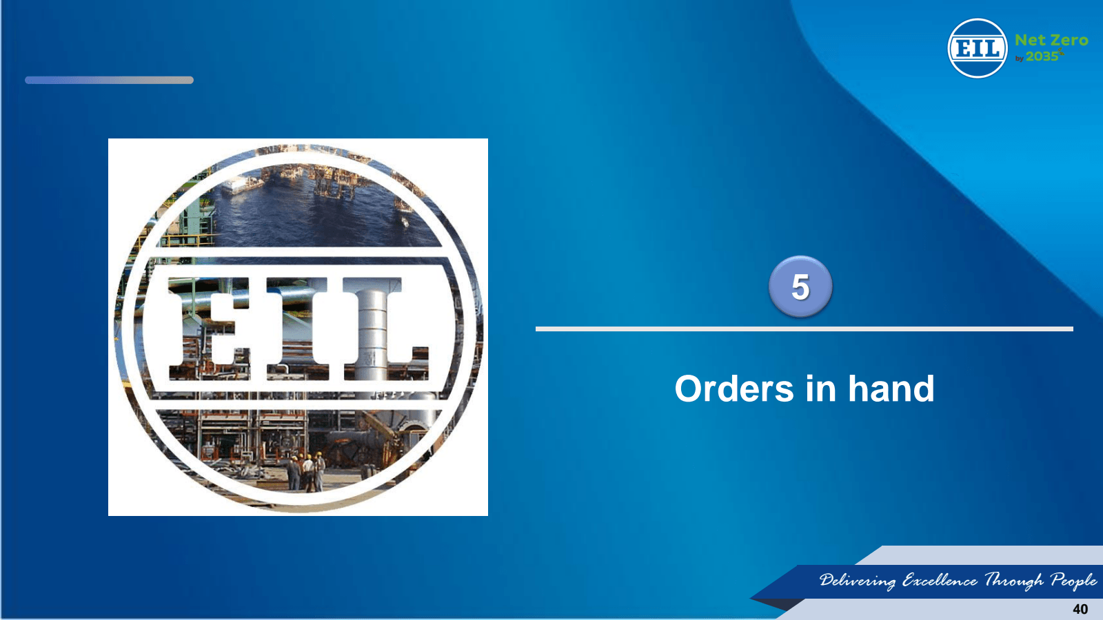 EIL

5

Orders in ha