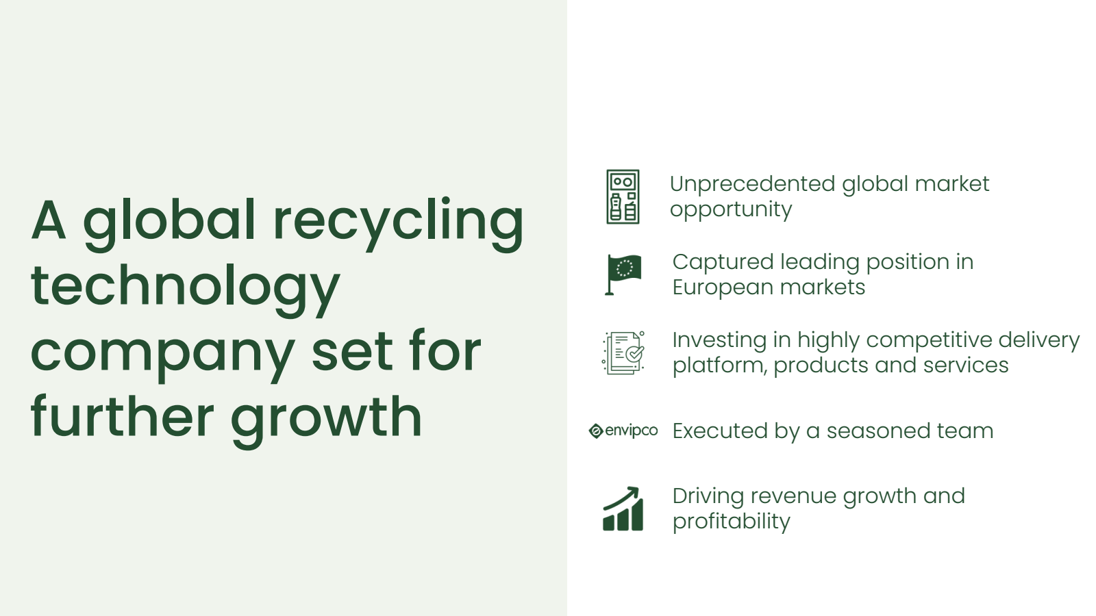 A global recycling

