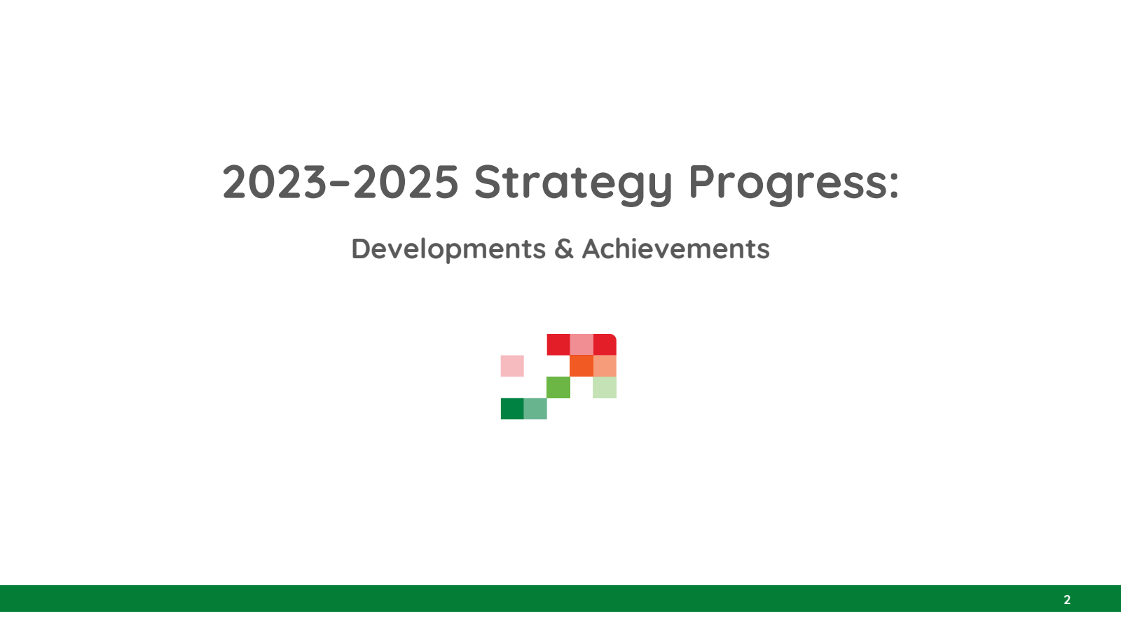 2023-2025 Strategy P