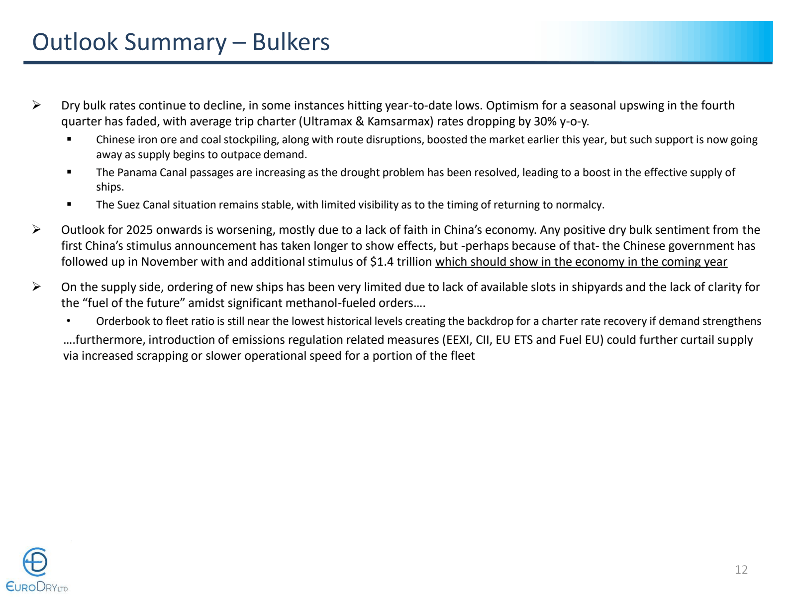 Outlook Summary - Bu