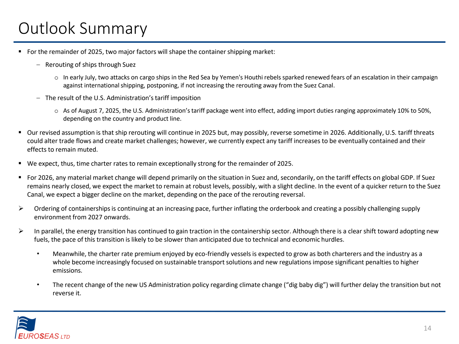 Outlook Summary

"

