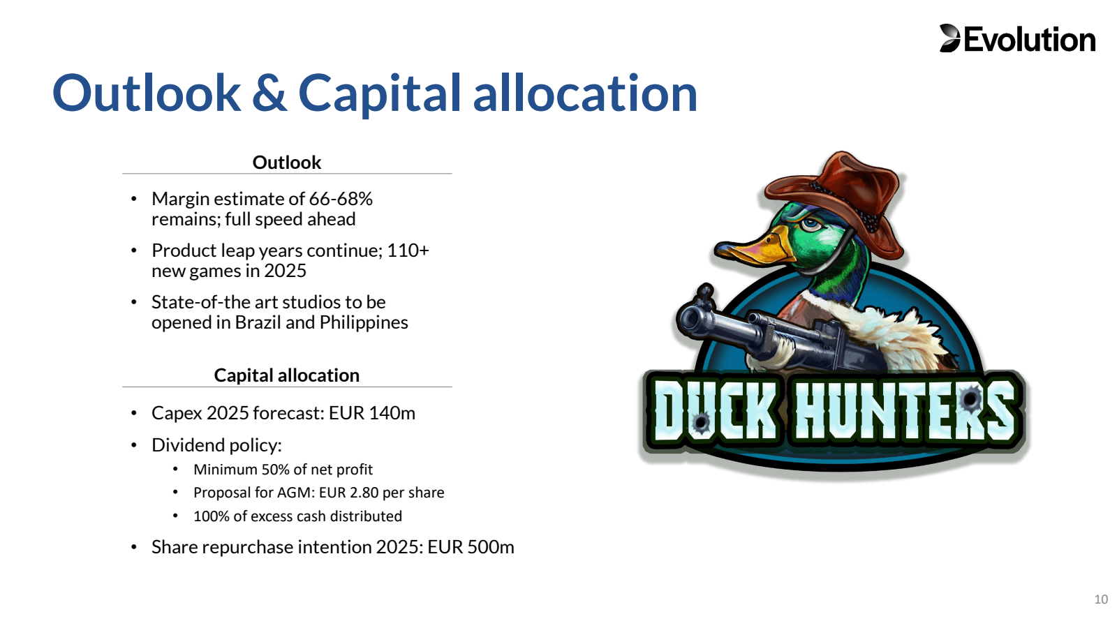 Outlook & Capital al