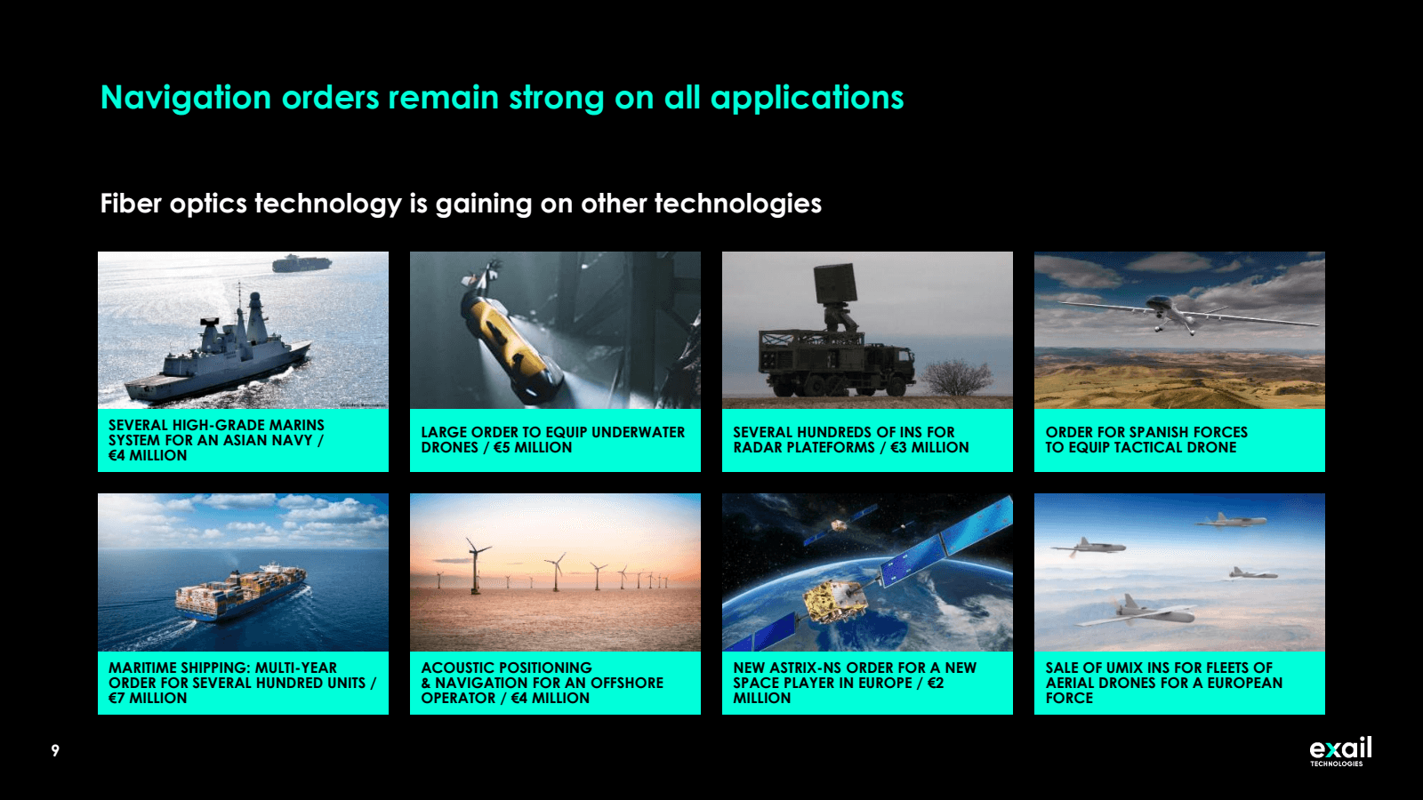 9

Navigation orders
