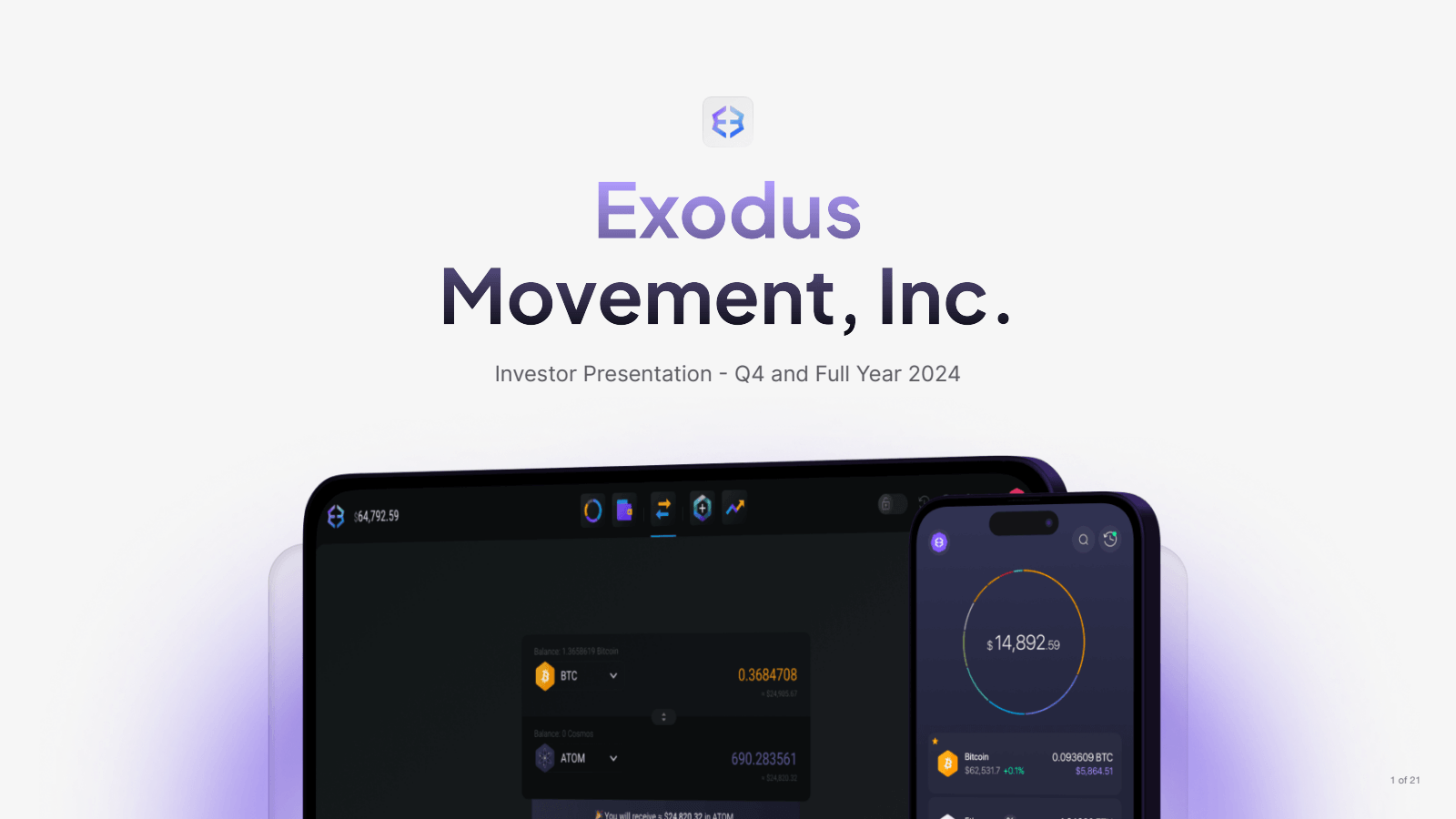 $ 64,792.59 

Exodus