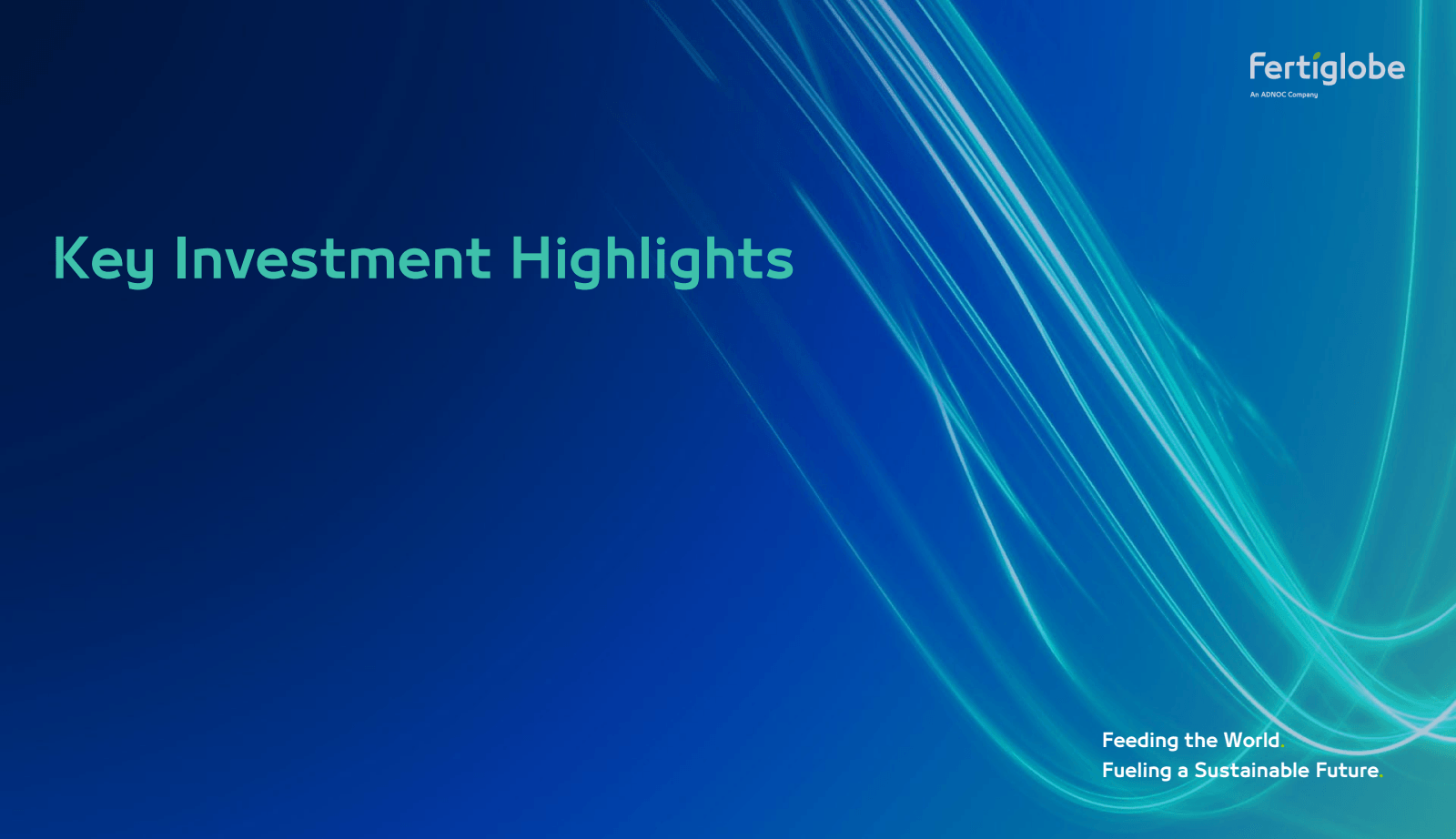 Key Investment Highl