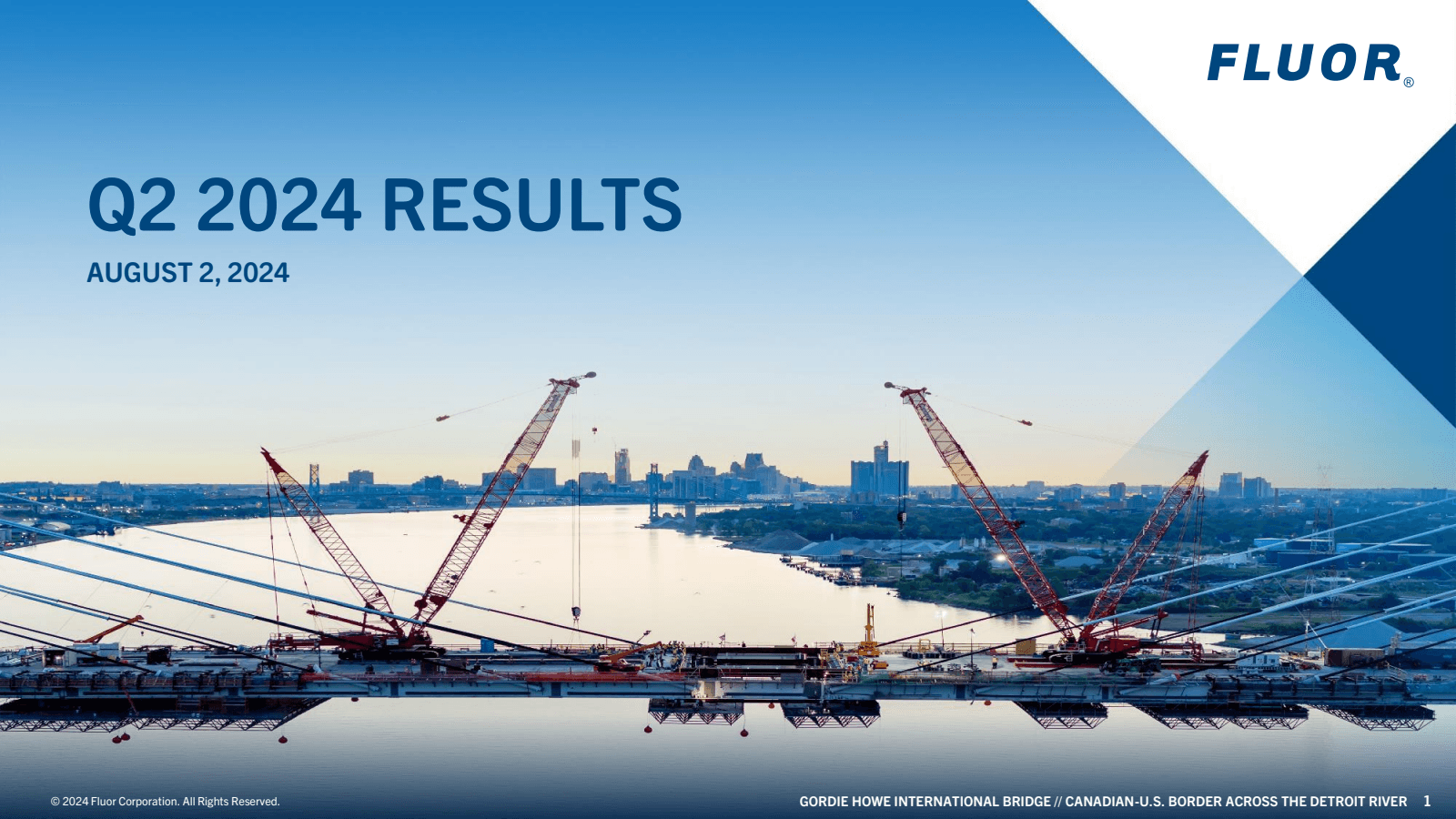 Q2 2024 RESULTS 

AU