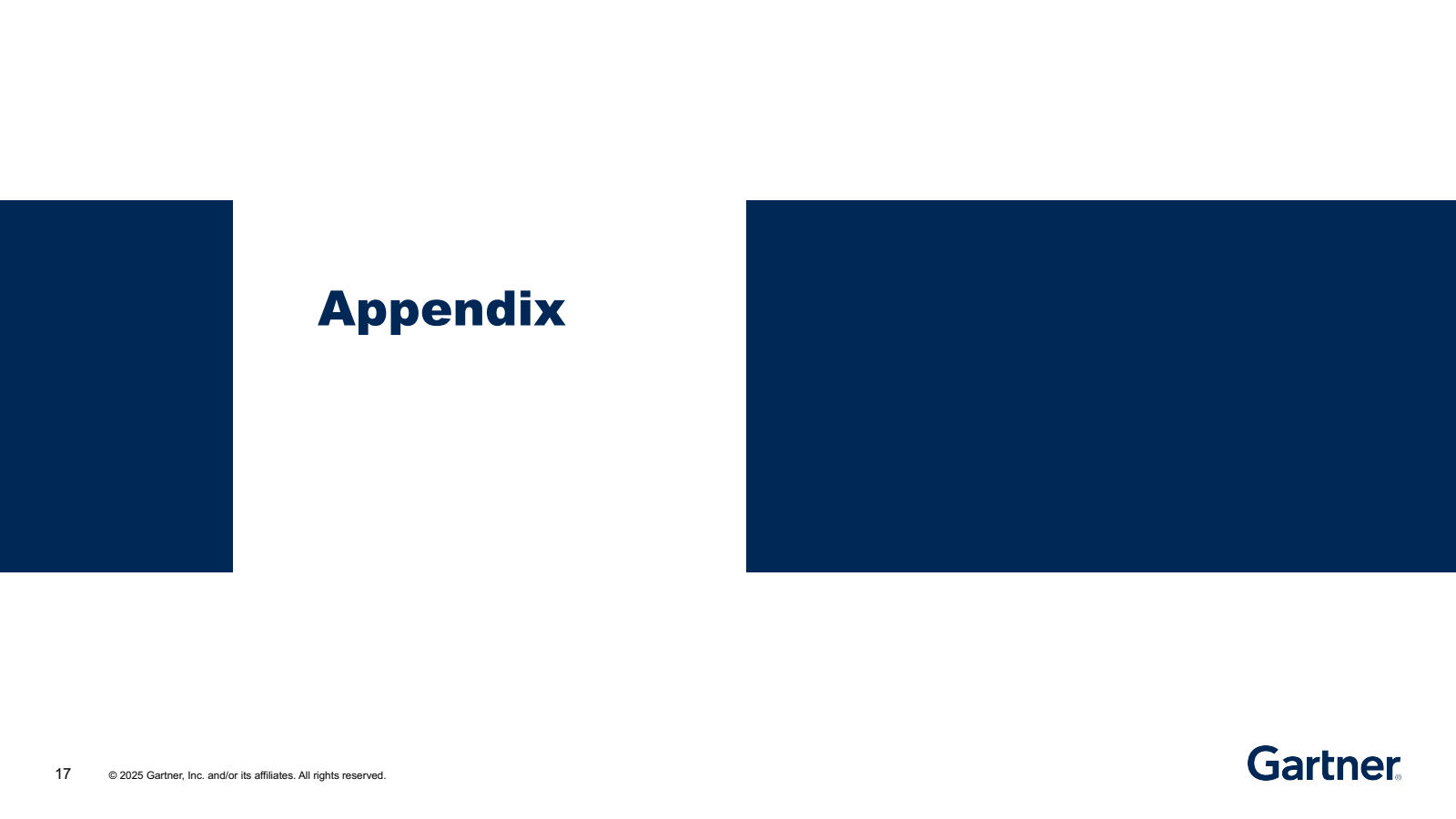 Appendix 

17 

© 20