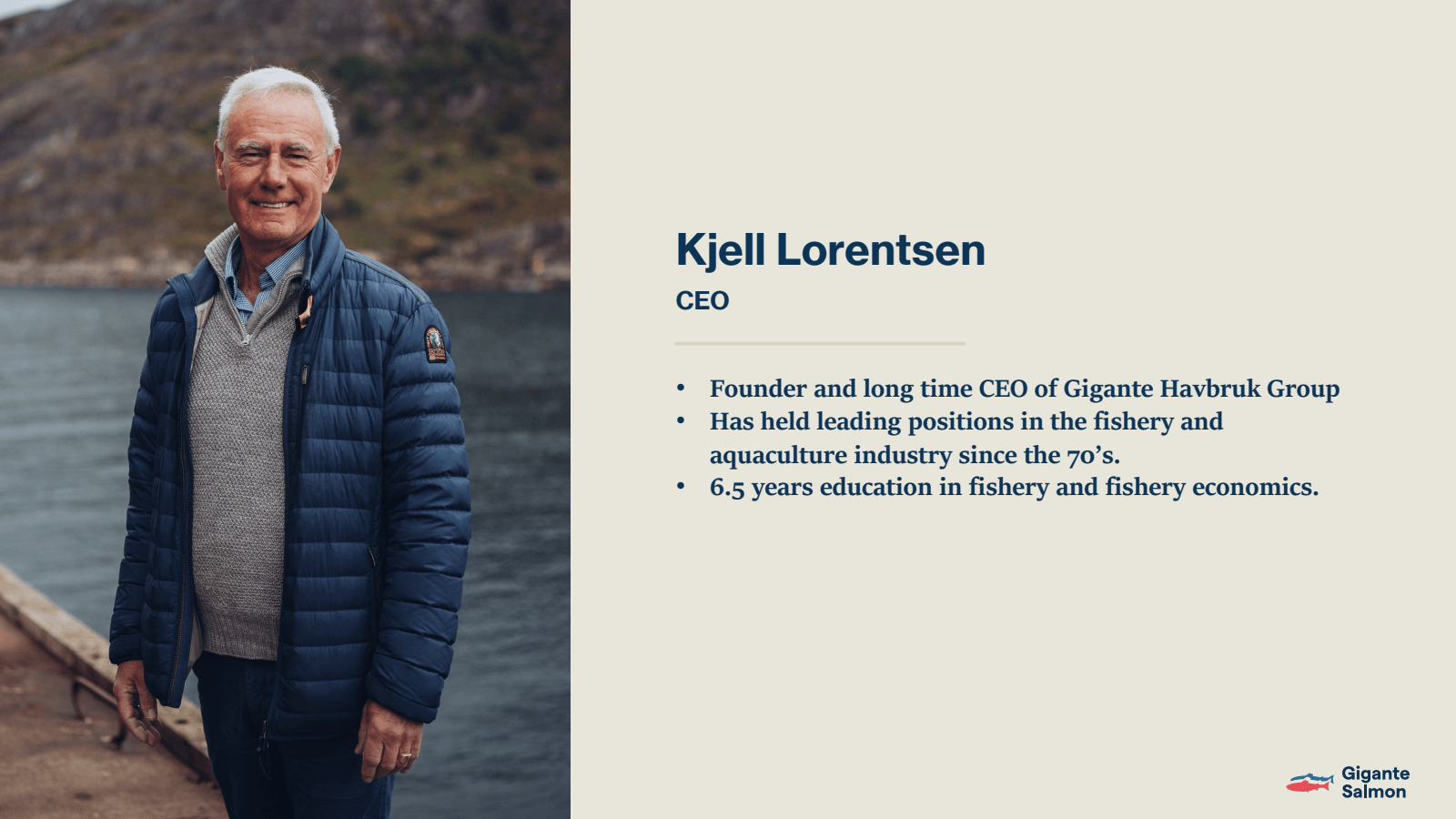 Kjell Lorentsen 

CE