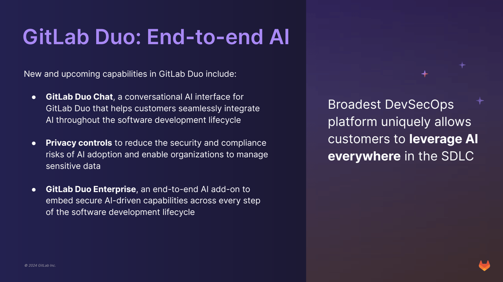 GitLab Duo : End - t