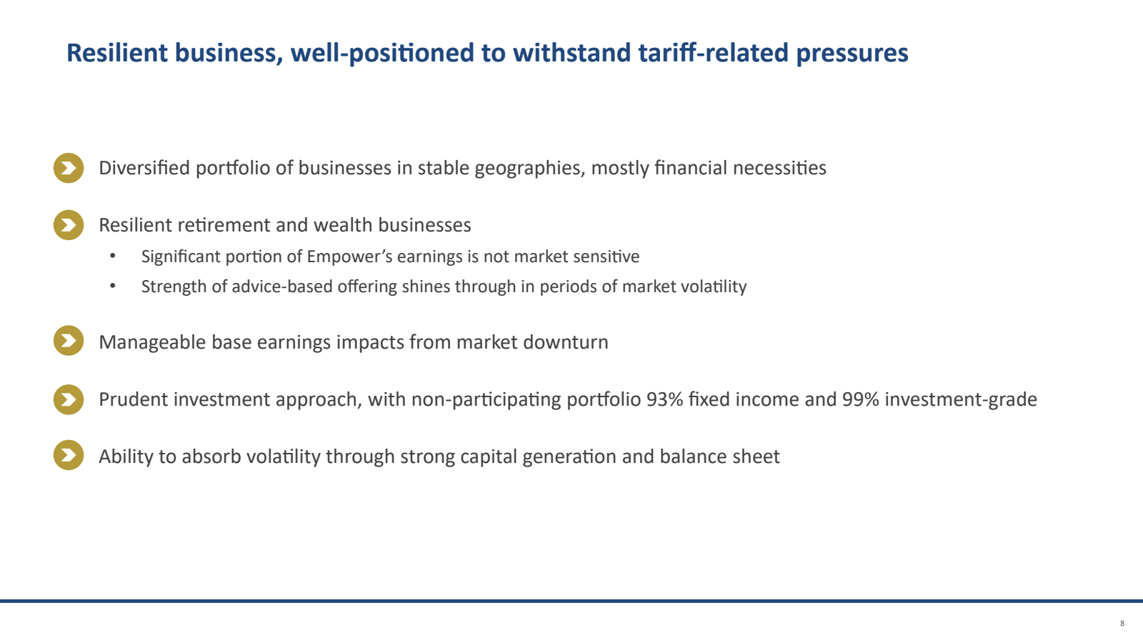 Resilient business ,
