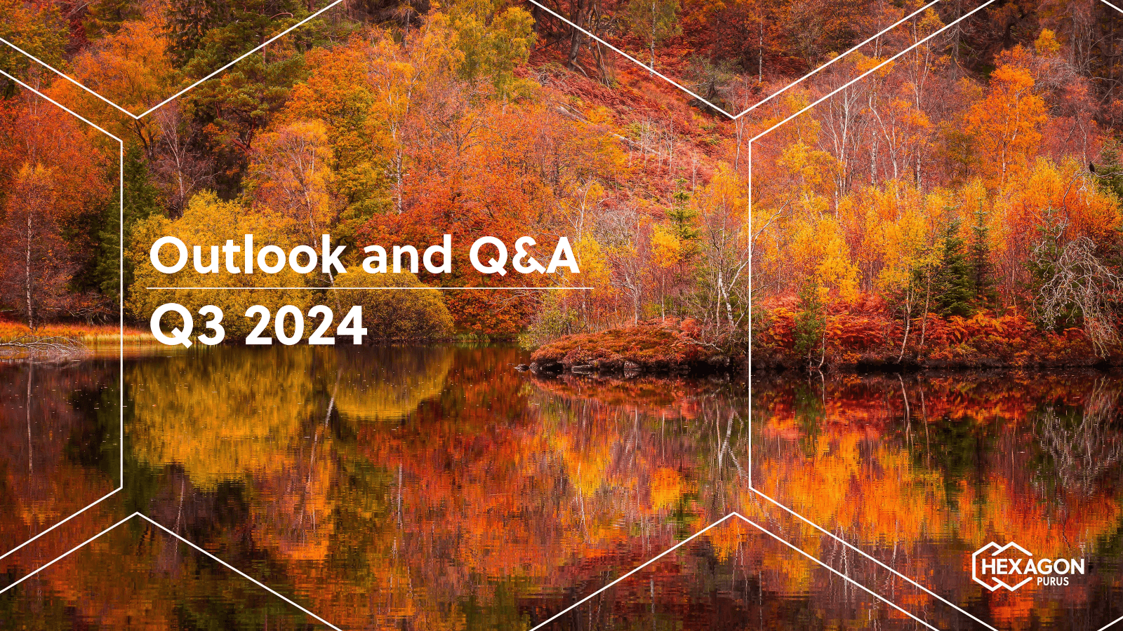 Outlook and Q & A 
Q