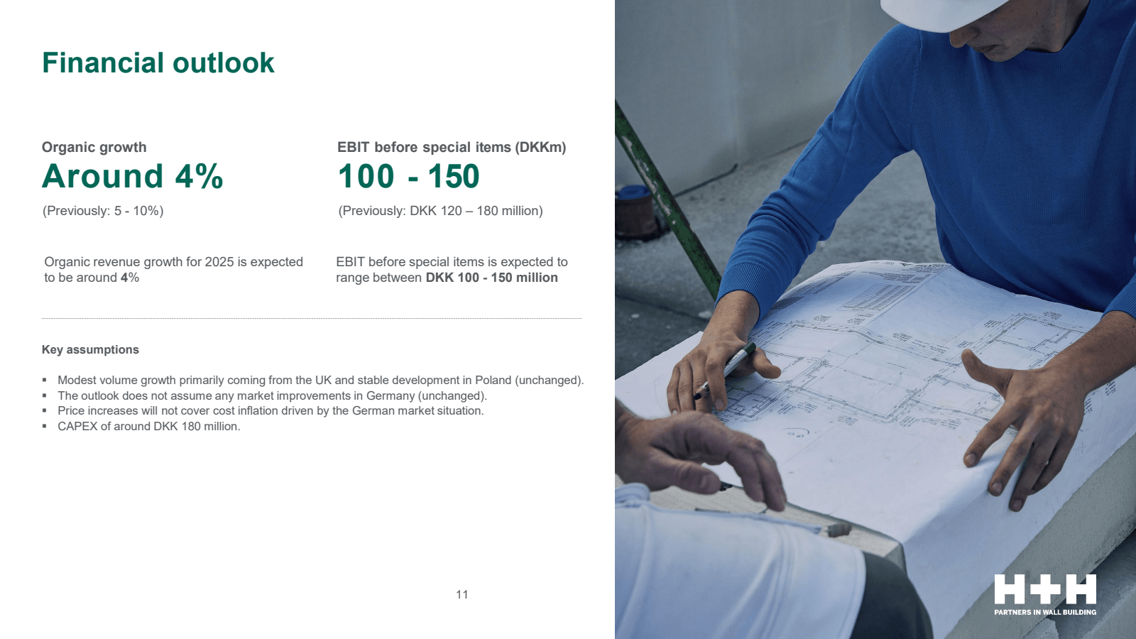 Financial outlook

O