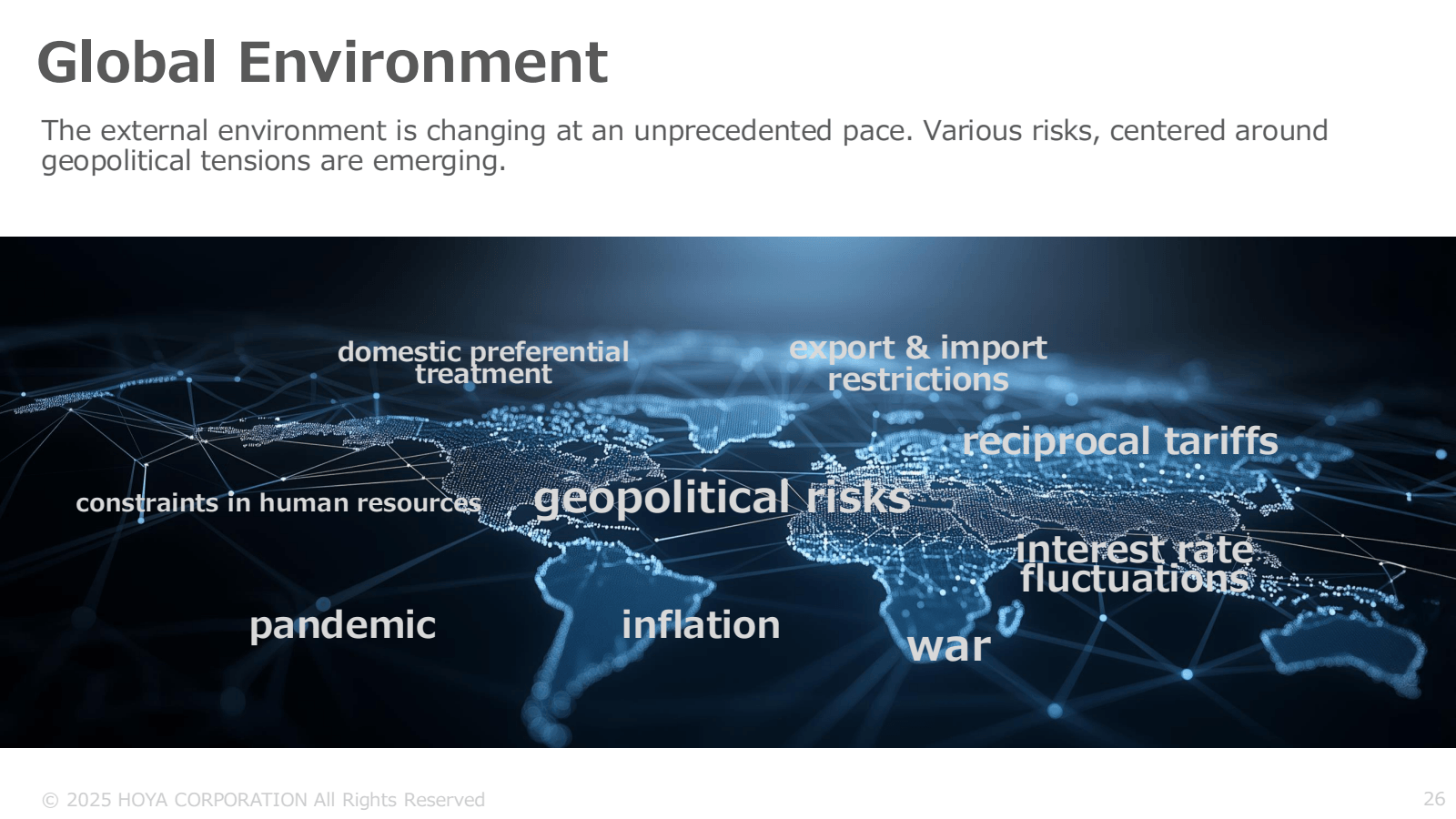 Global Environment 

