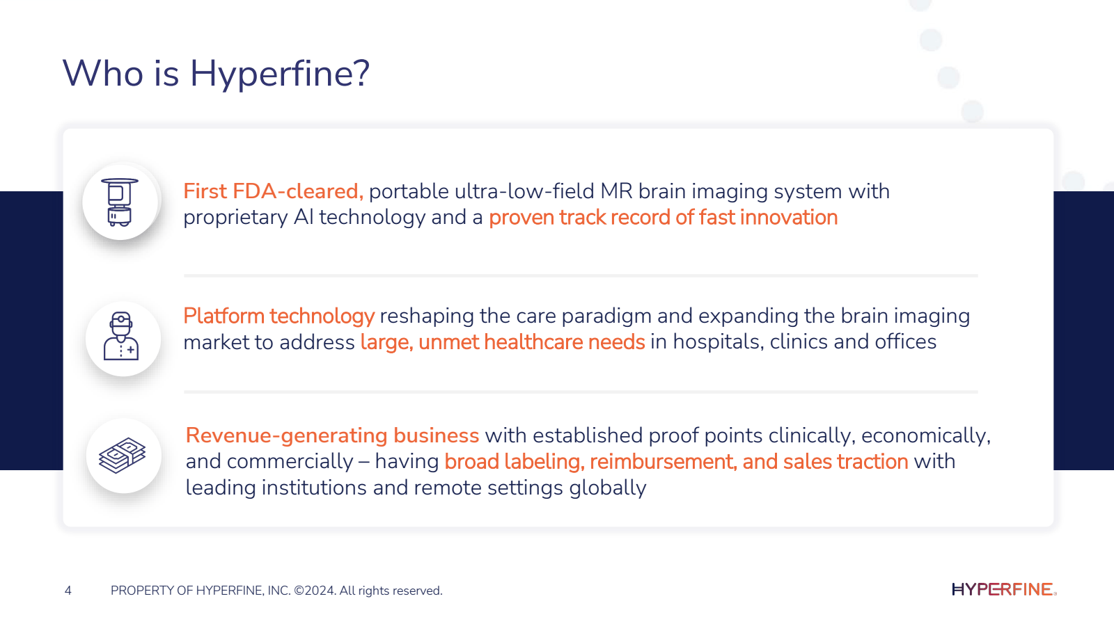 Who is Hyperfine ? 
