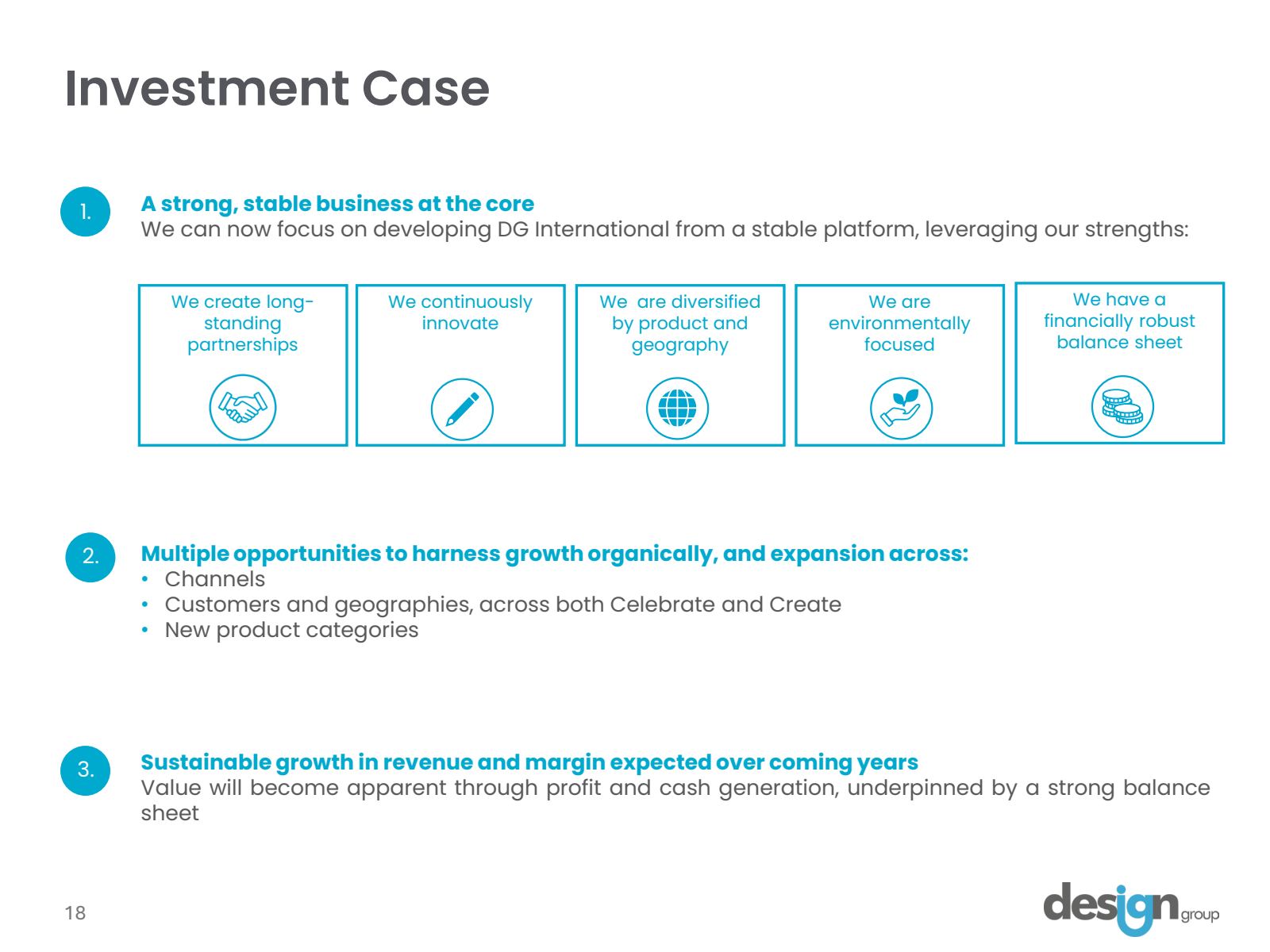 Investment Case

18
