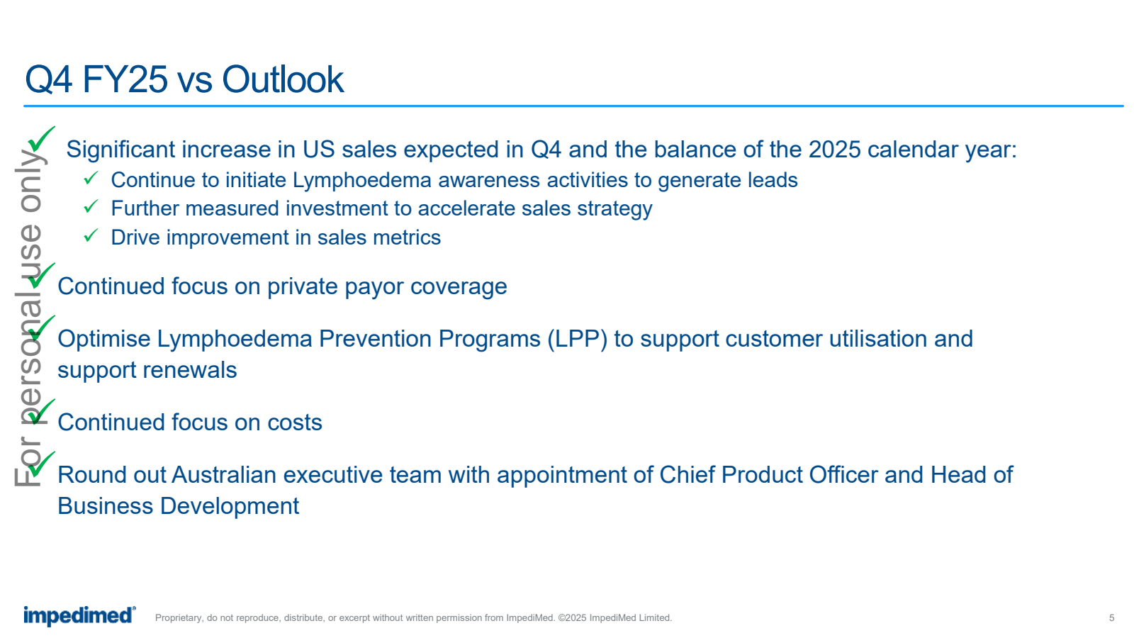 Q4 FY25 vs Outlook

