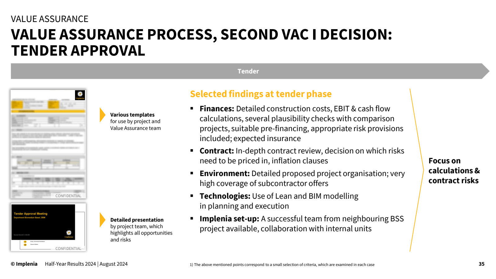 VALUE ASSURANCE 

VA